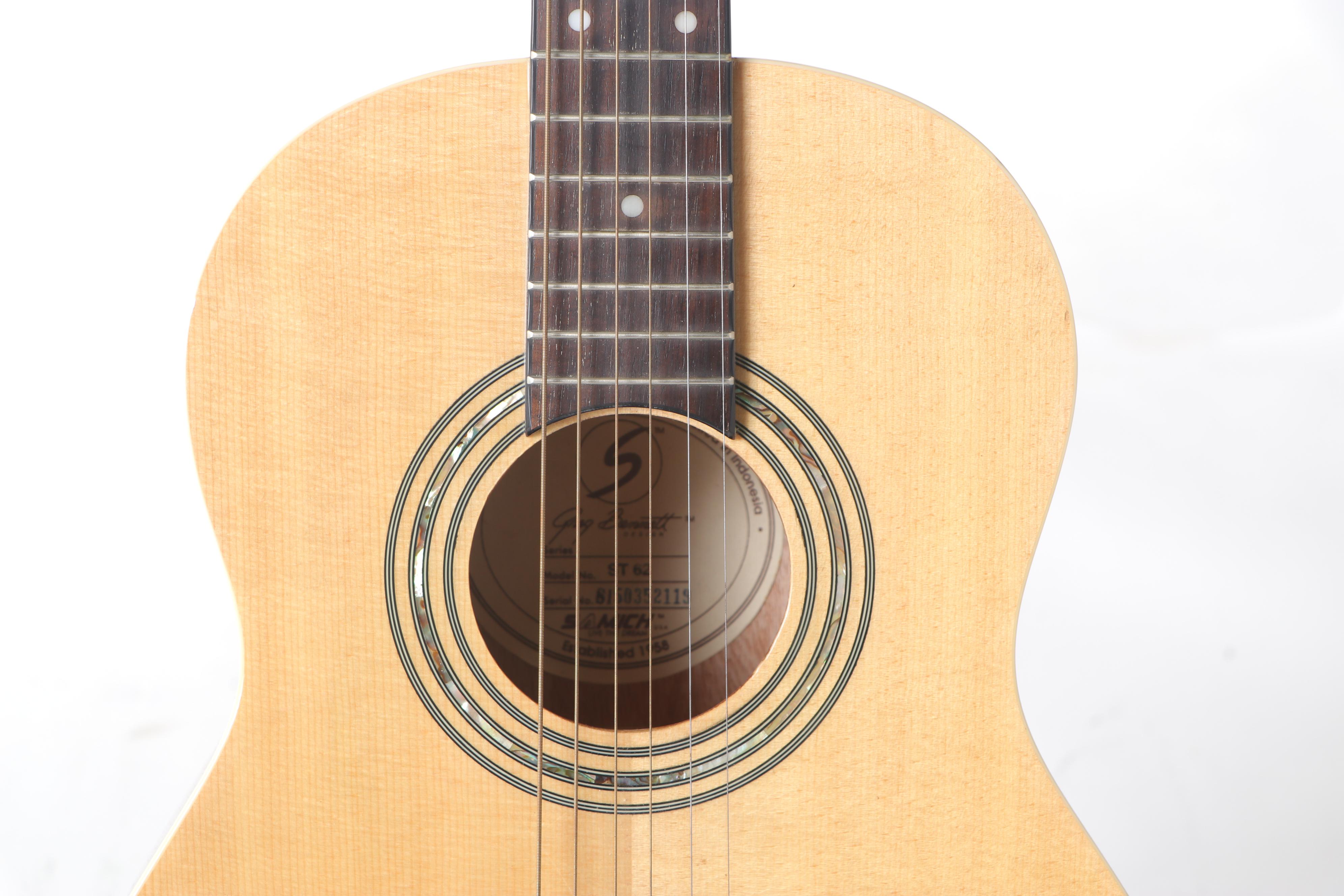 Samick "Greg Bennett" Acoustic Guitar with Case