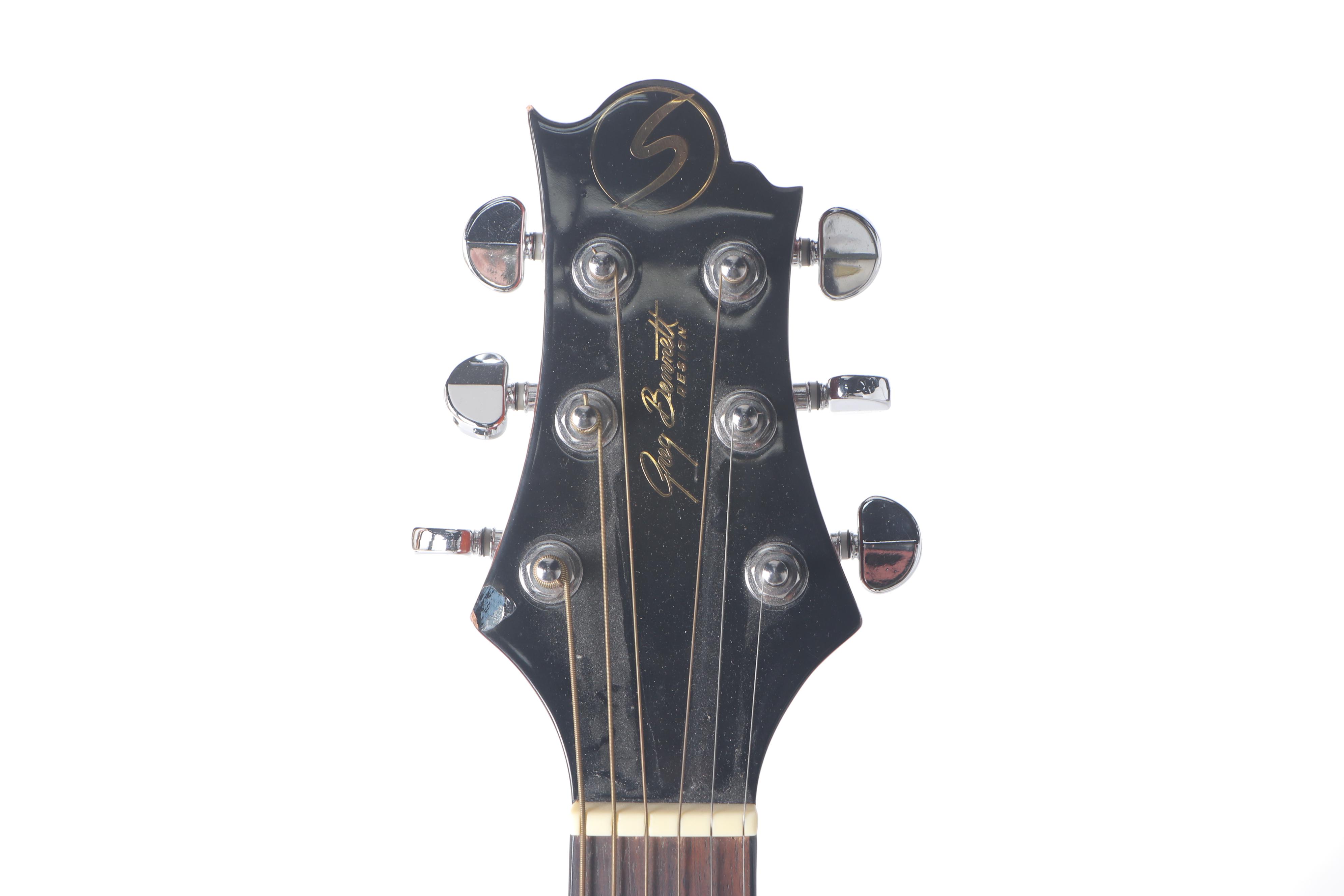 Samick "Greg Bennett" Acoustic Guitar with Case