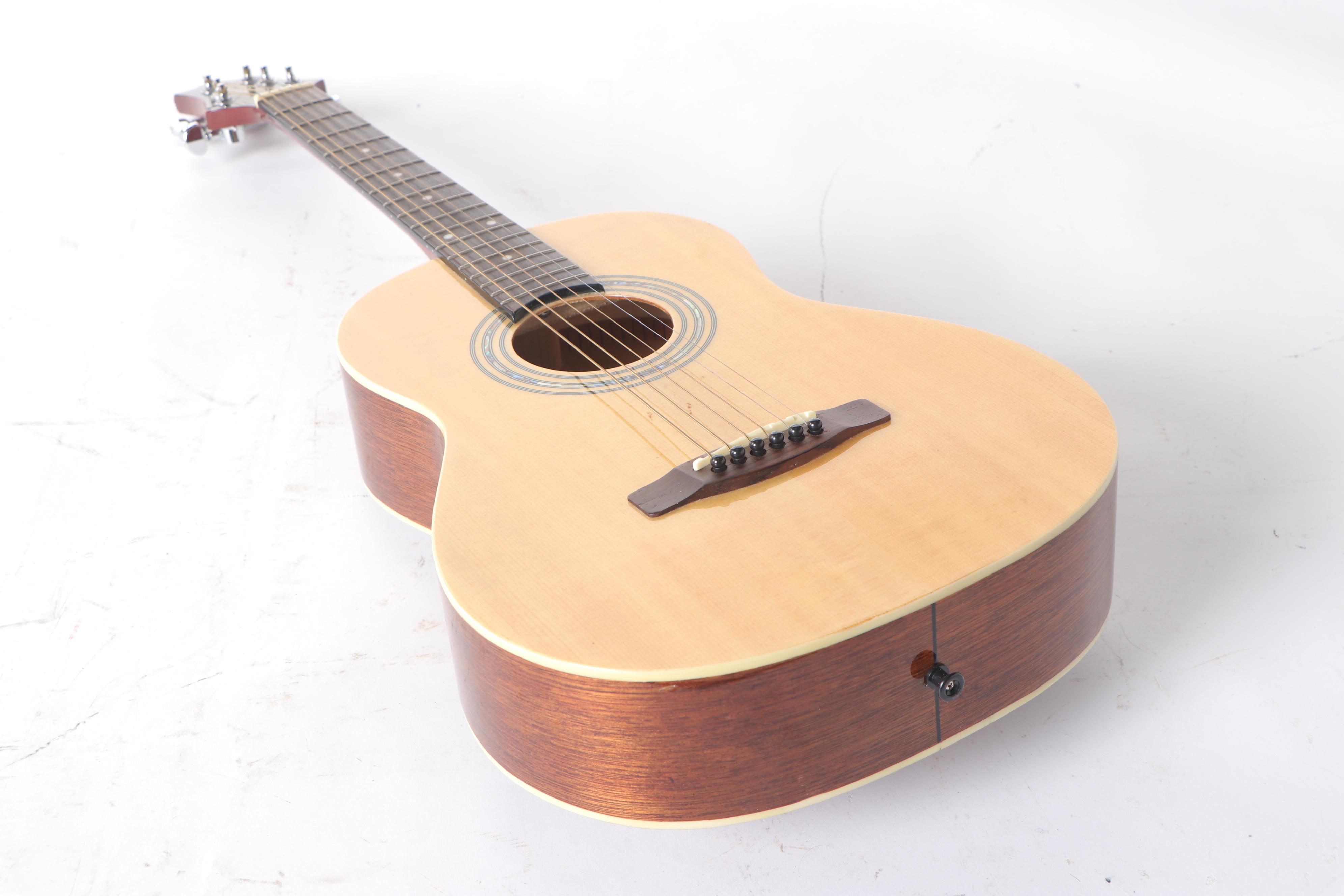 Samick "Greg Bennett" Acoustic Guitar with Case