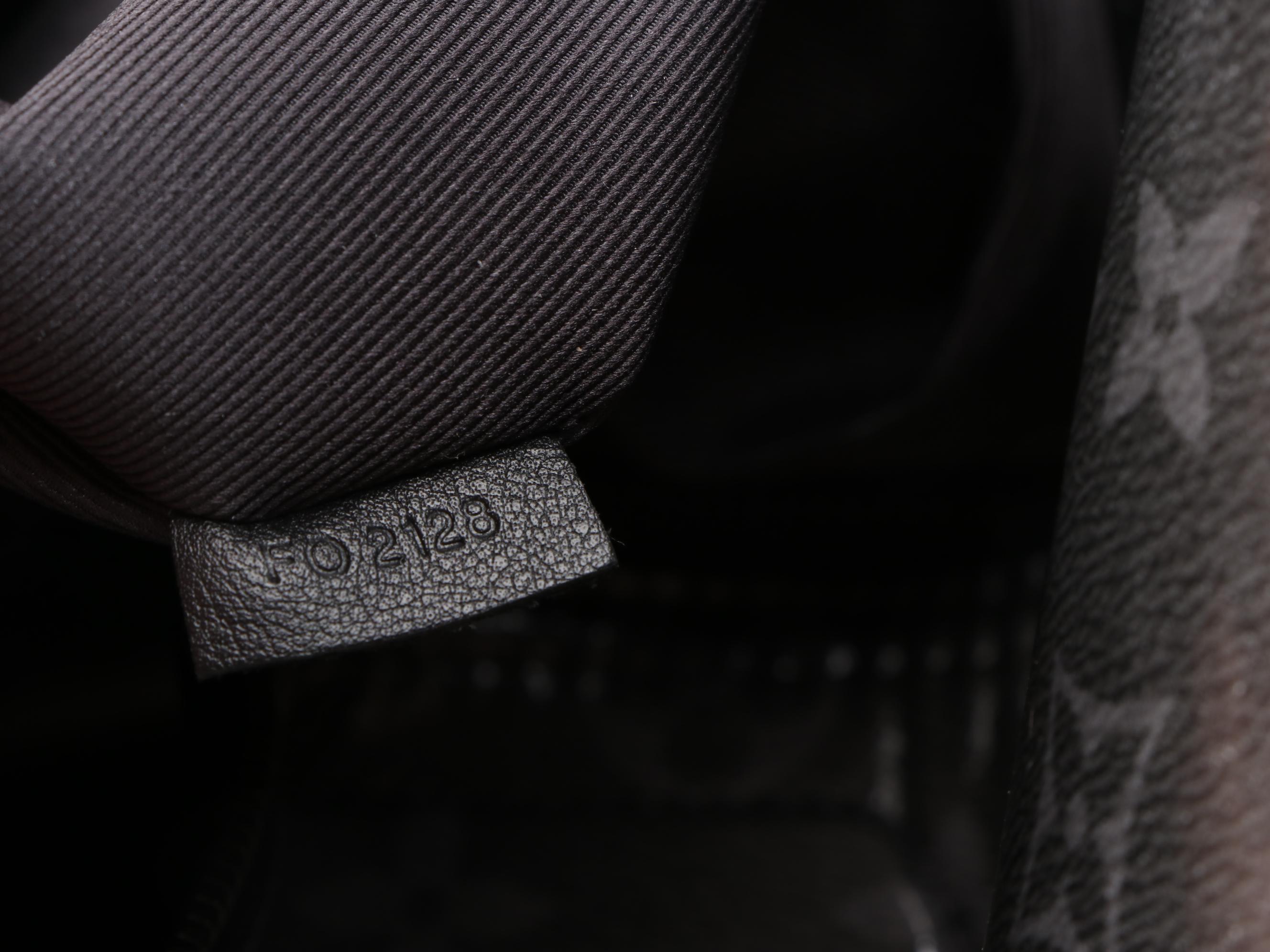 Louis Vuitton Limited Edition Glaze Eclipse Monogram Keepall Bandouliere 50