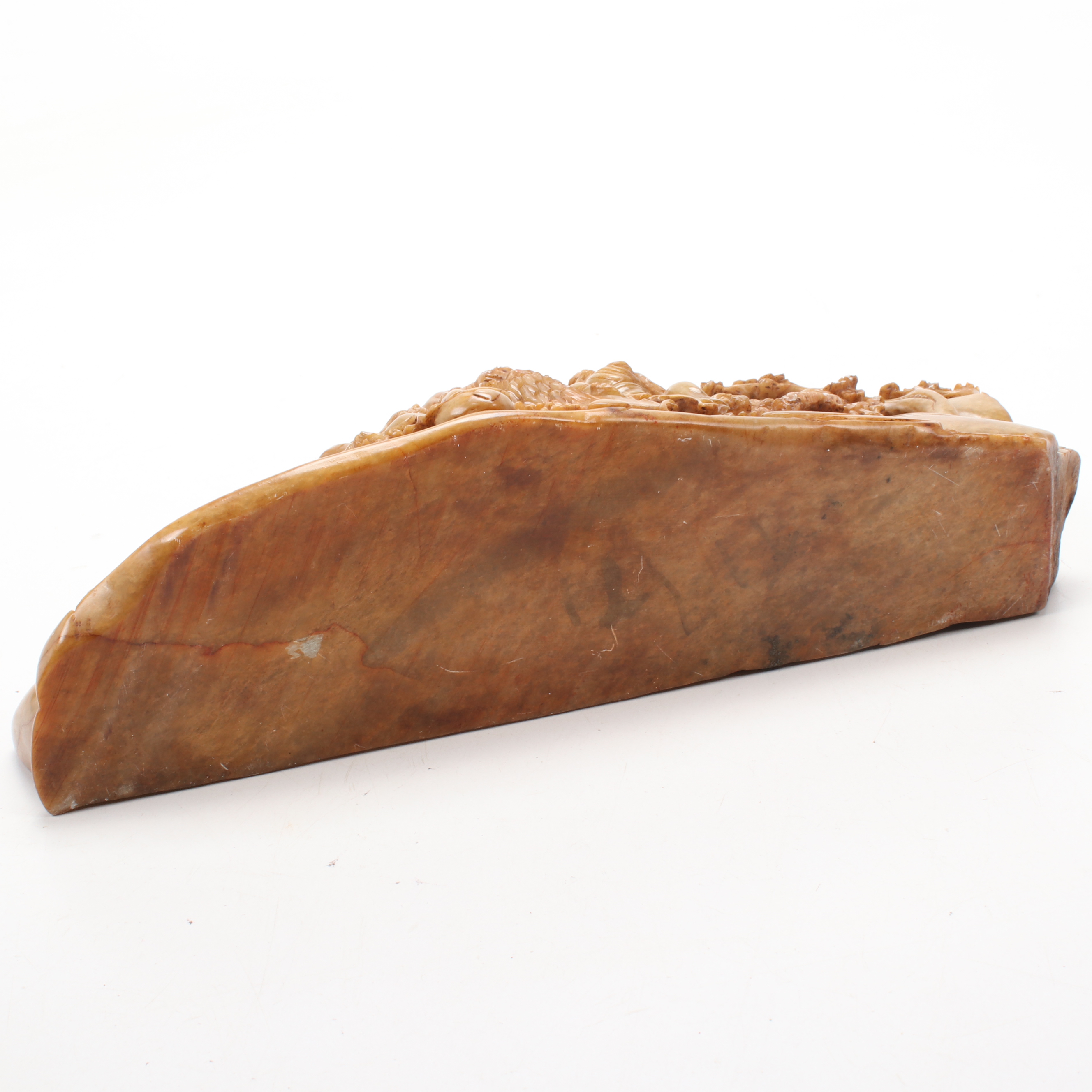 Chinese Carved Soapstone Landscape