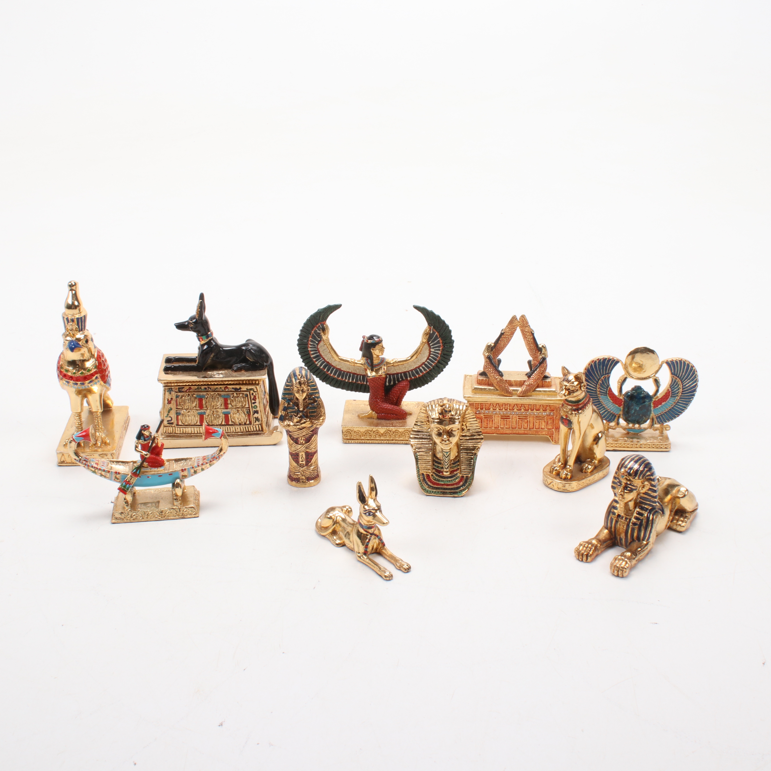 Egyptian Style Figurines and Decor Collection