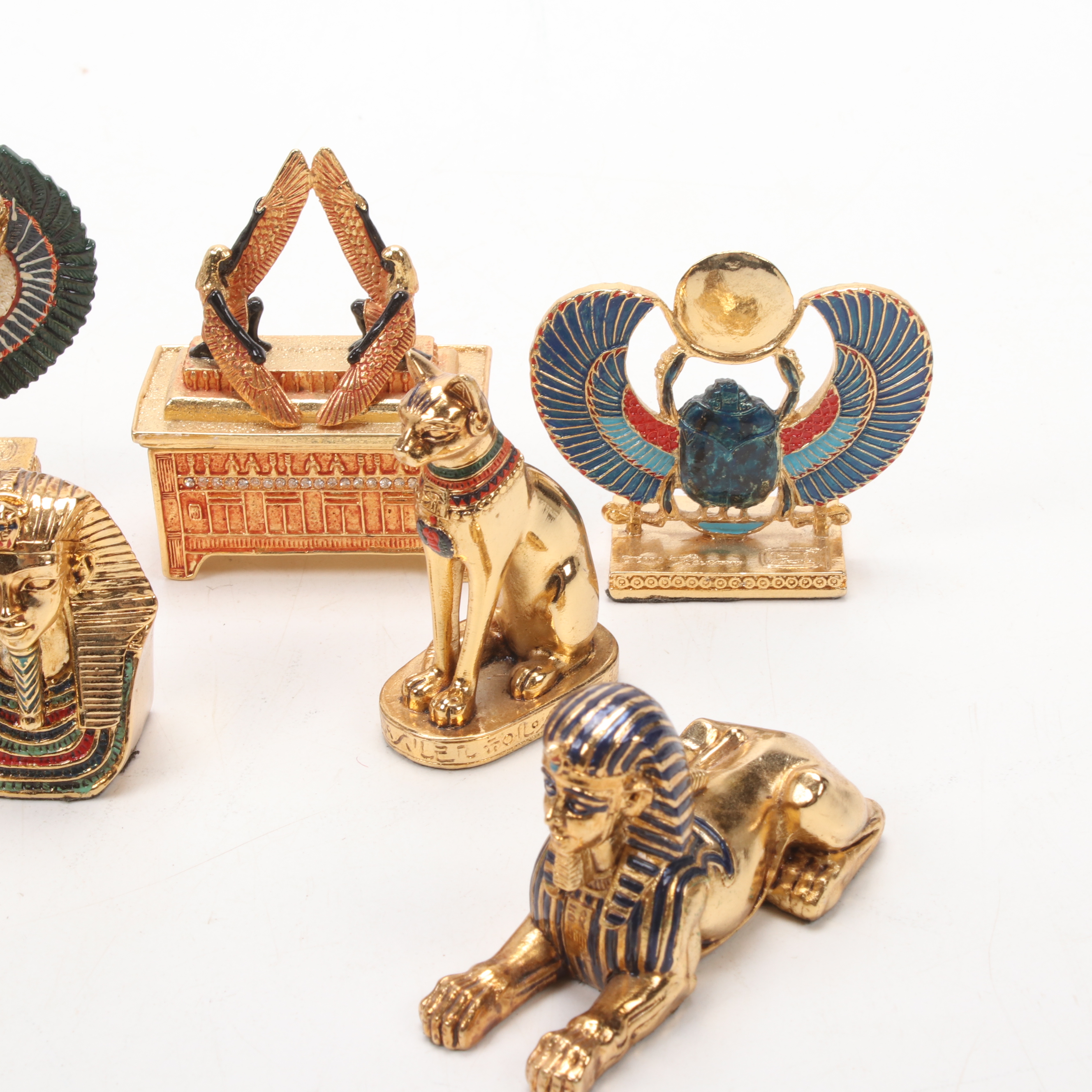 Egyptian Style Figurines and Decor Collection