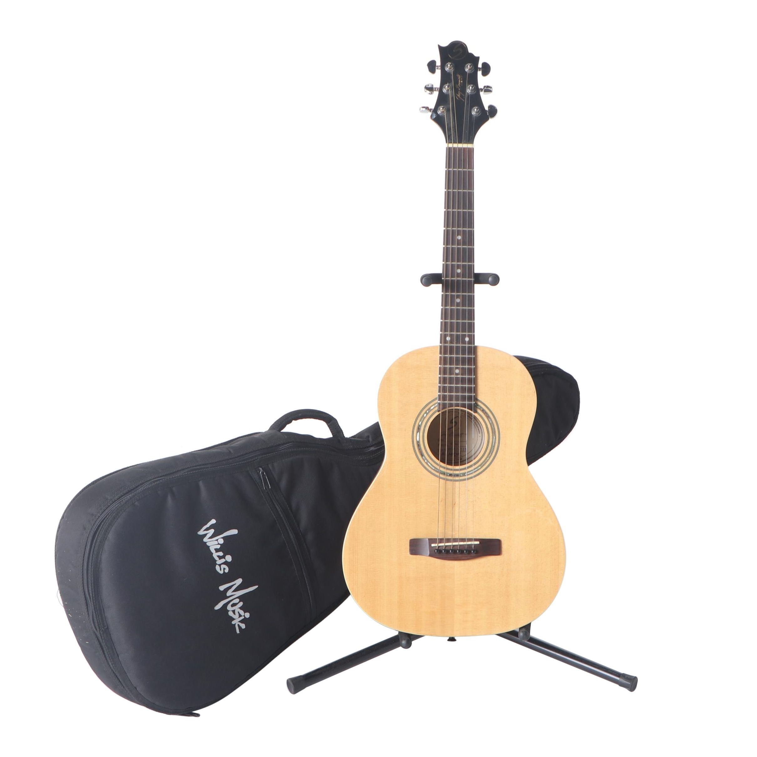 Samick "Greg Bennett" Acoustic Guitar with Case
