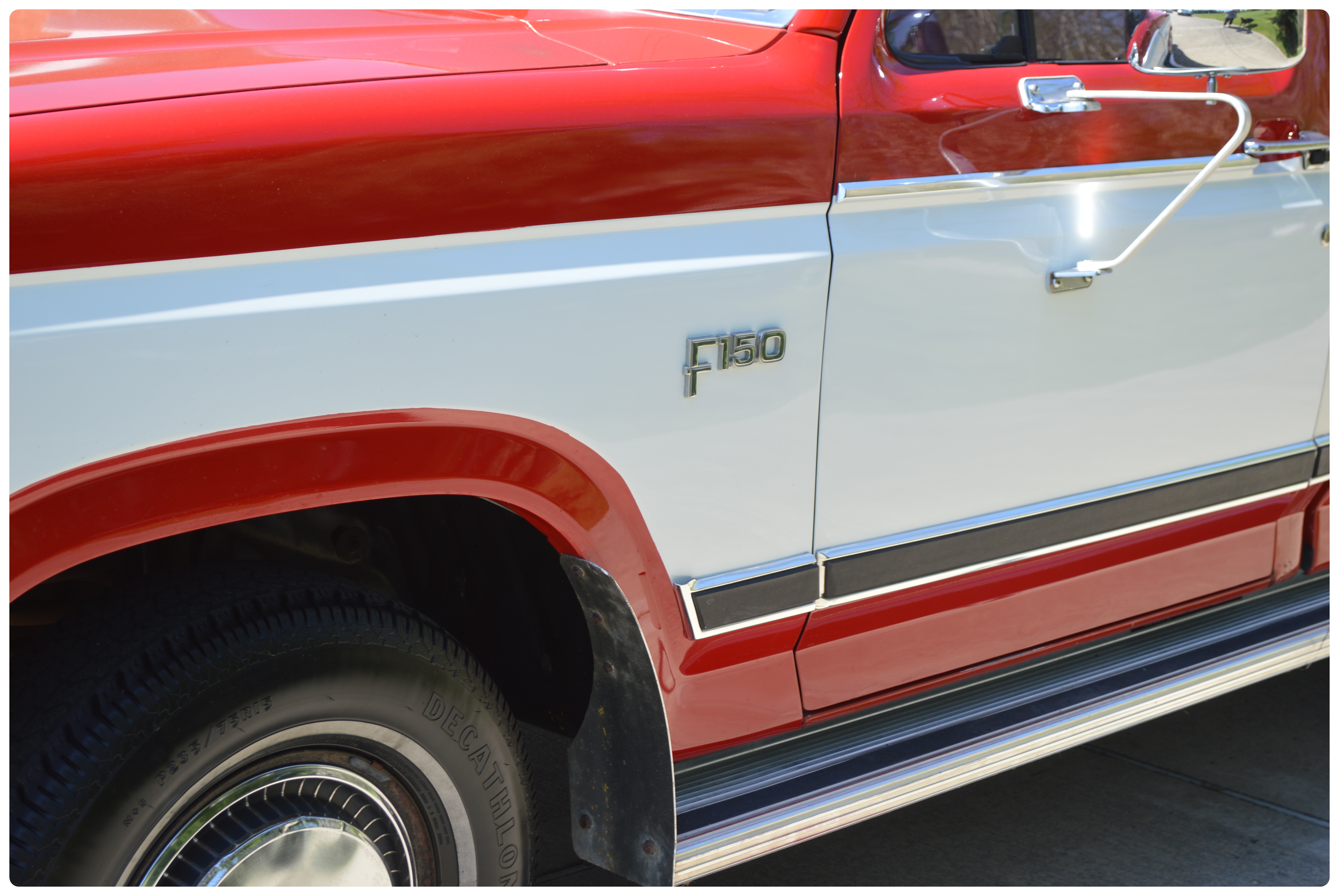 1984 Ford F-150 Two-Tone Truck with Cap