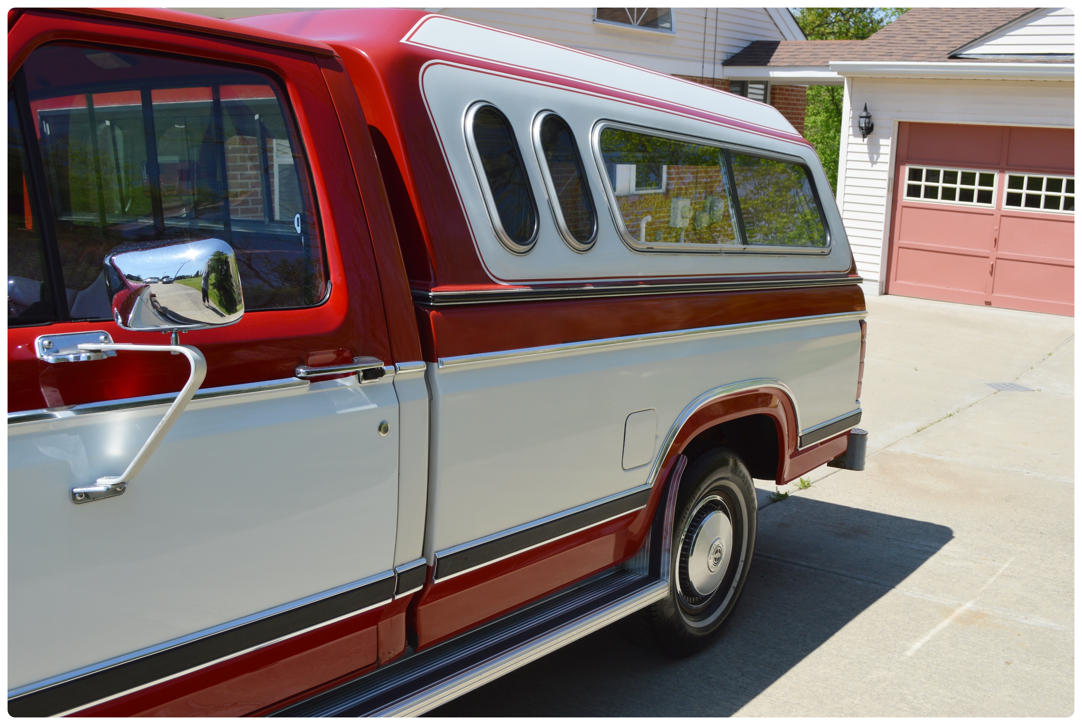 1984 Ford F-150 Two-Tone Truck with Cap