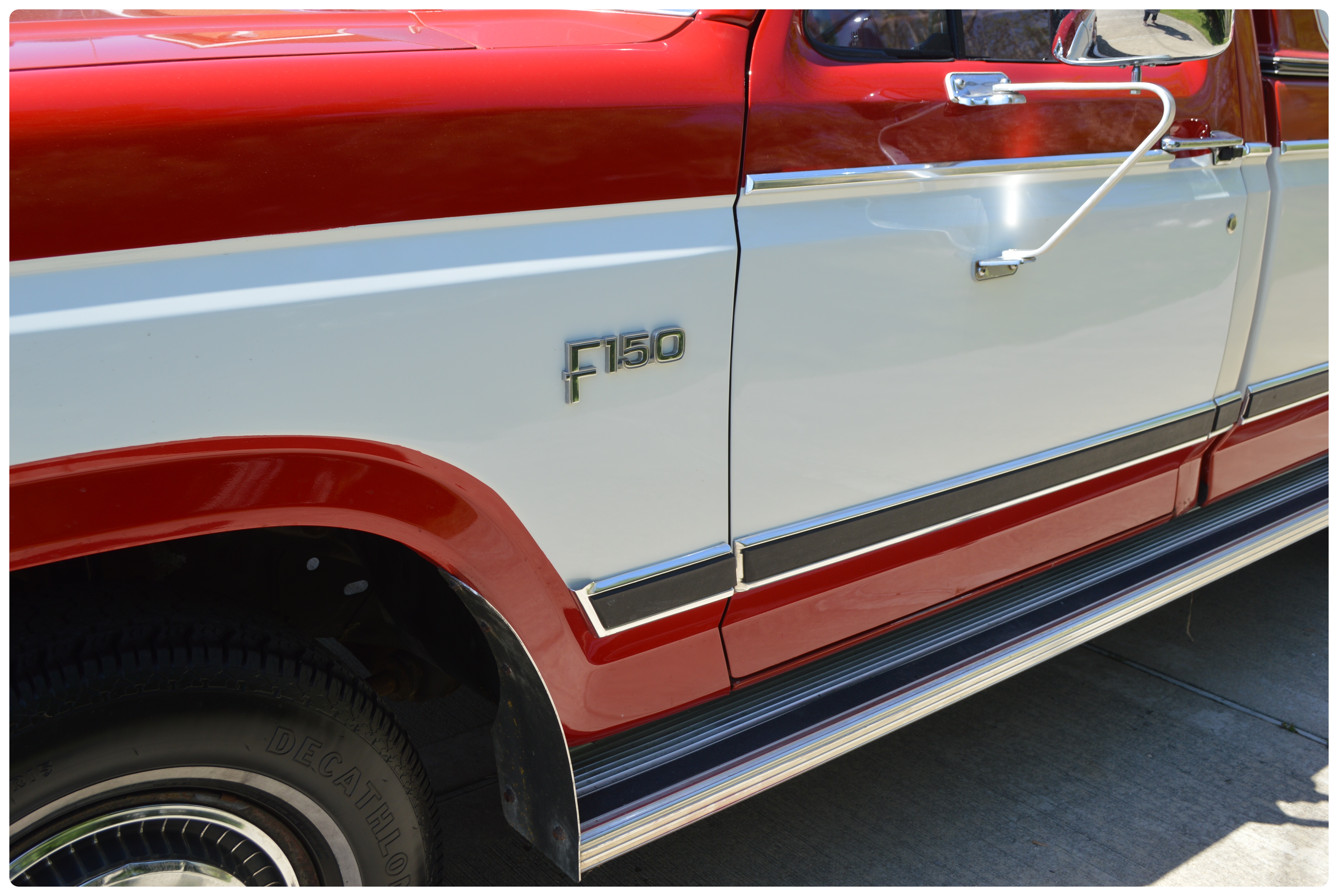 1984 Ford F-150 Two-Tone Truck with Cap