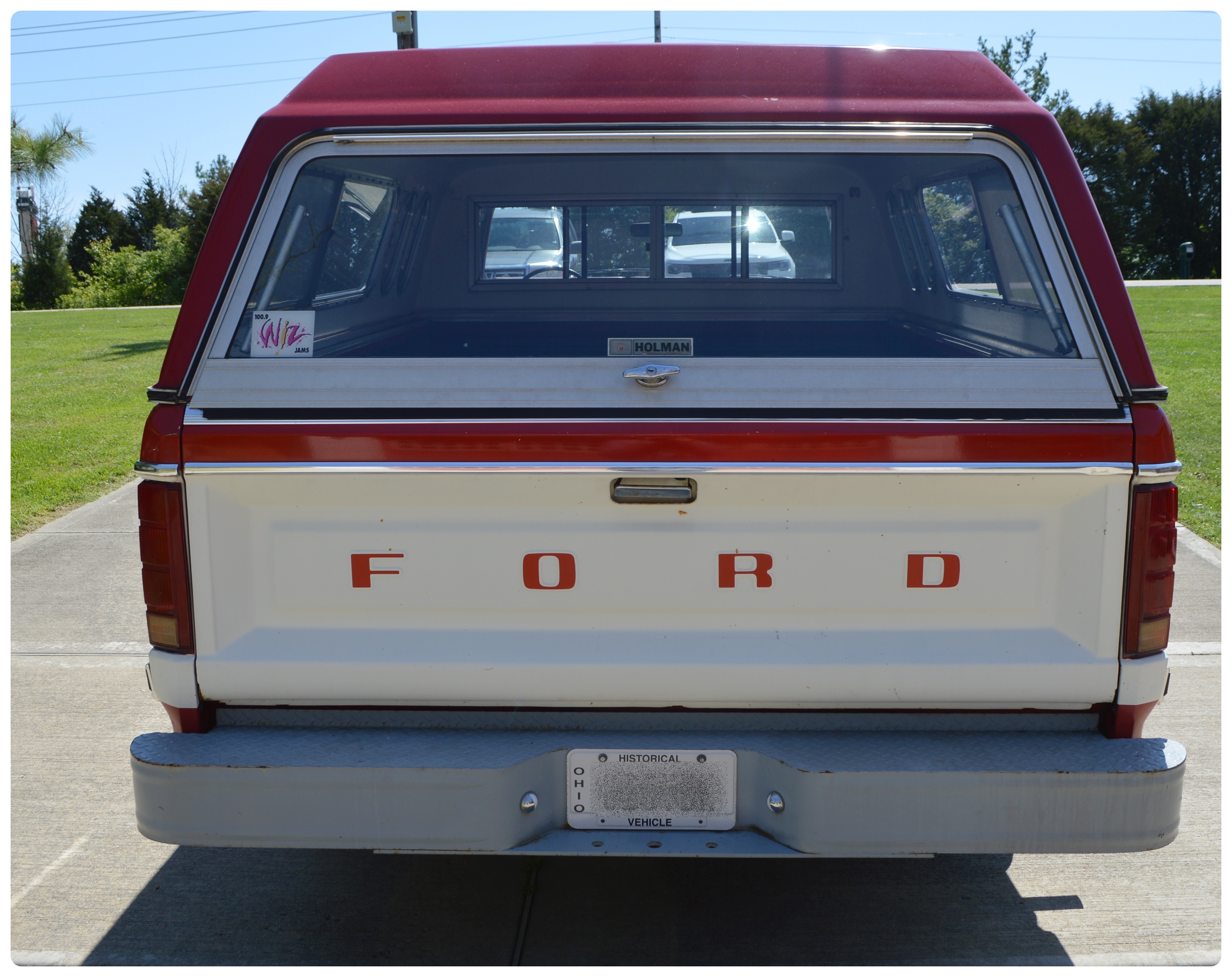 1984 Ford F-150 Two-Tone Truck with Cap