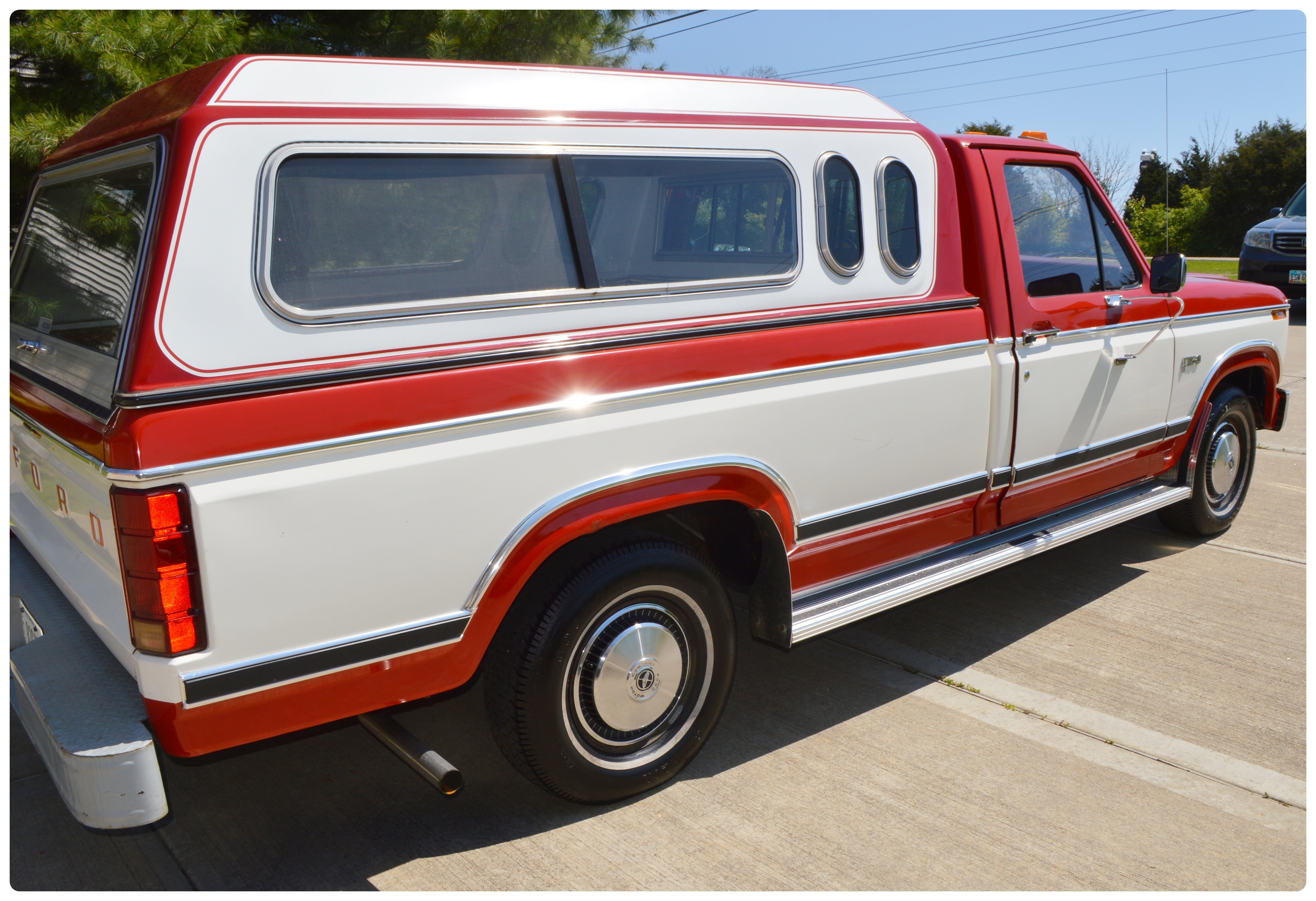 1984 Ford F-150 Two-Tone Truck with Cap