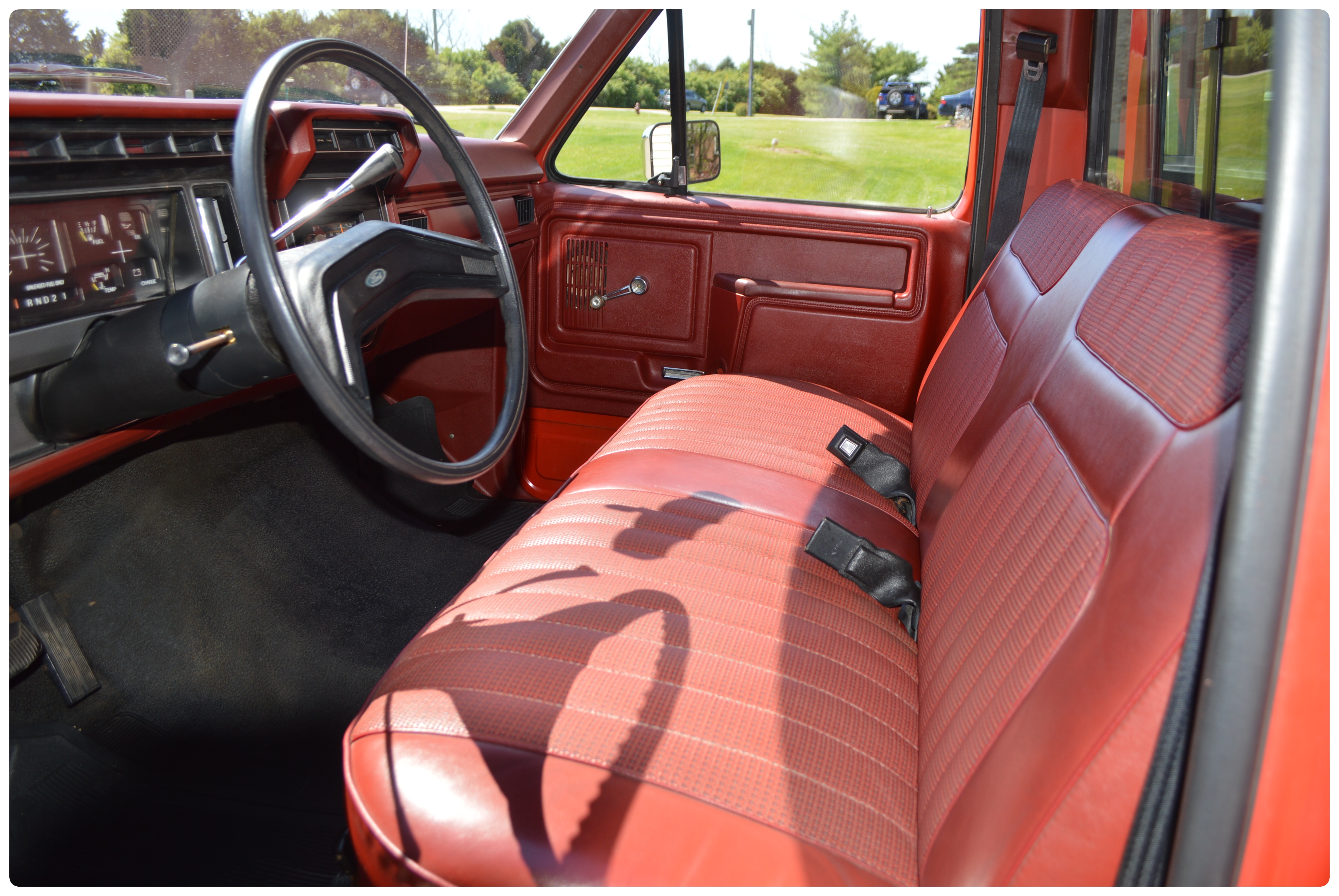 1984 Ford F-150 Two-Tone Truck with Cap