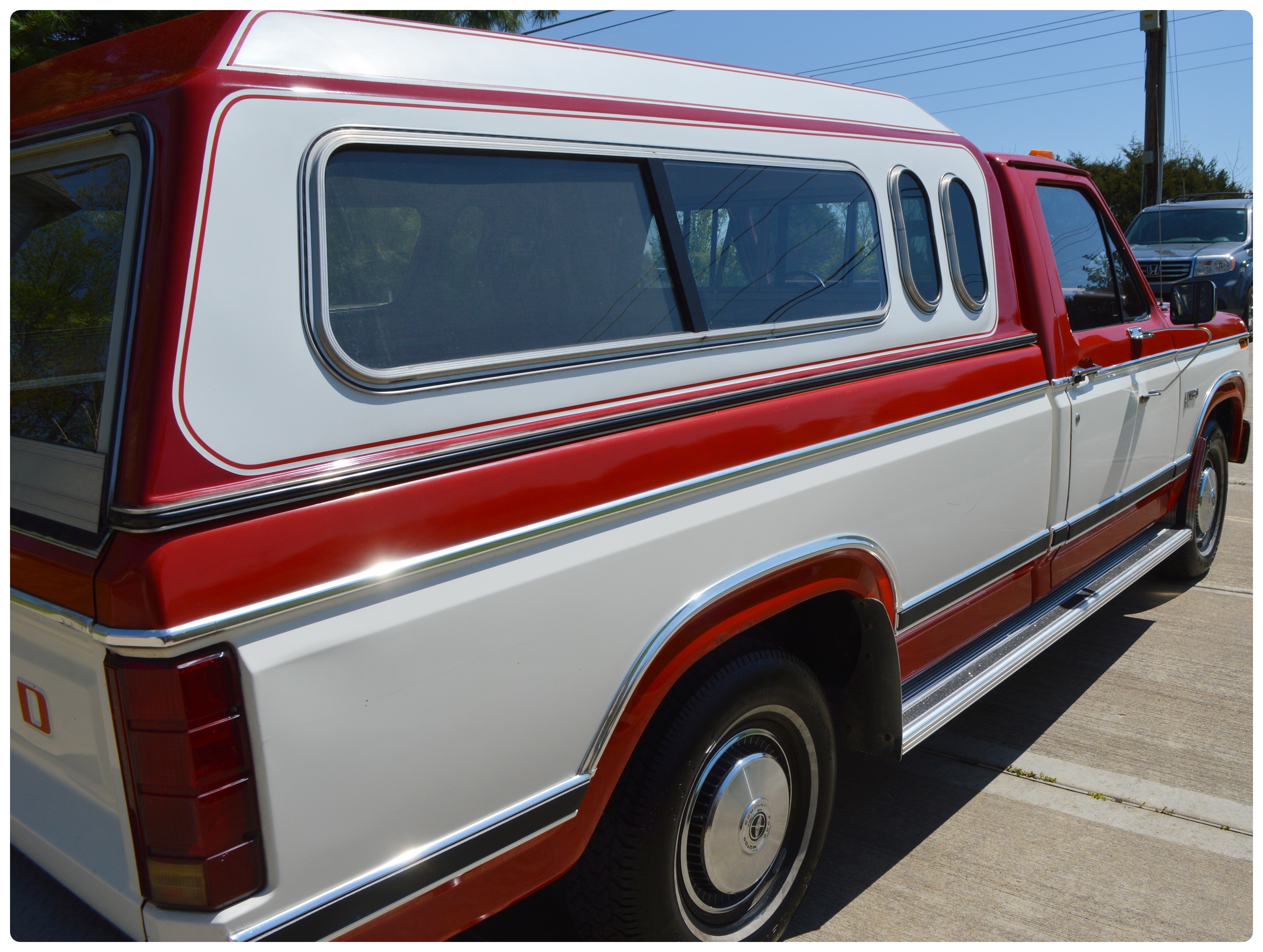 1984 Ford F-150 Two-Tone Truck with Cap