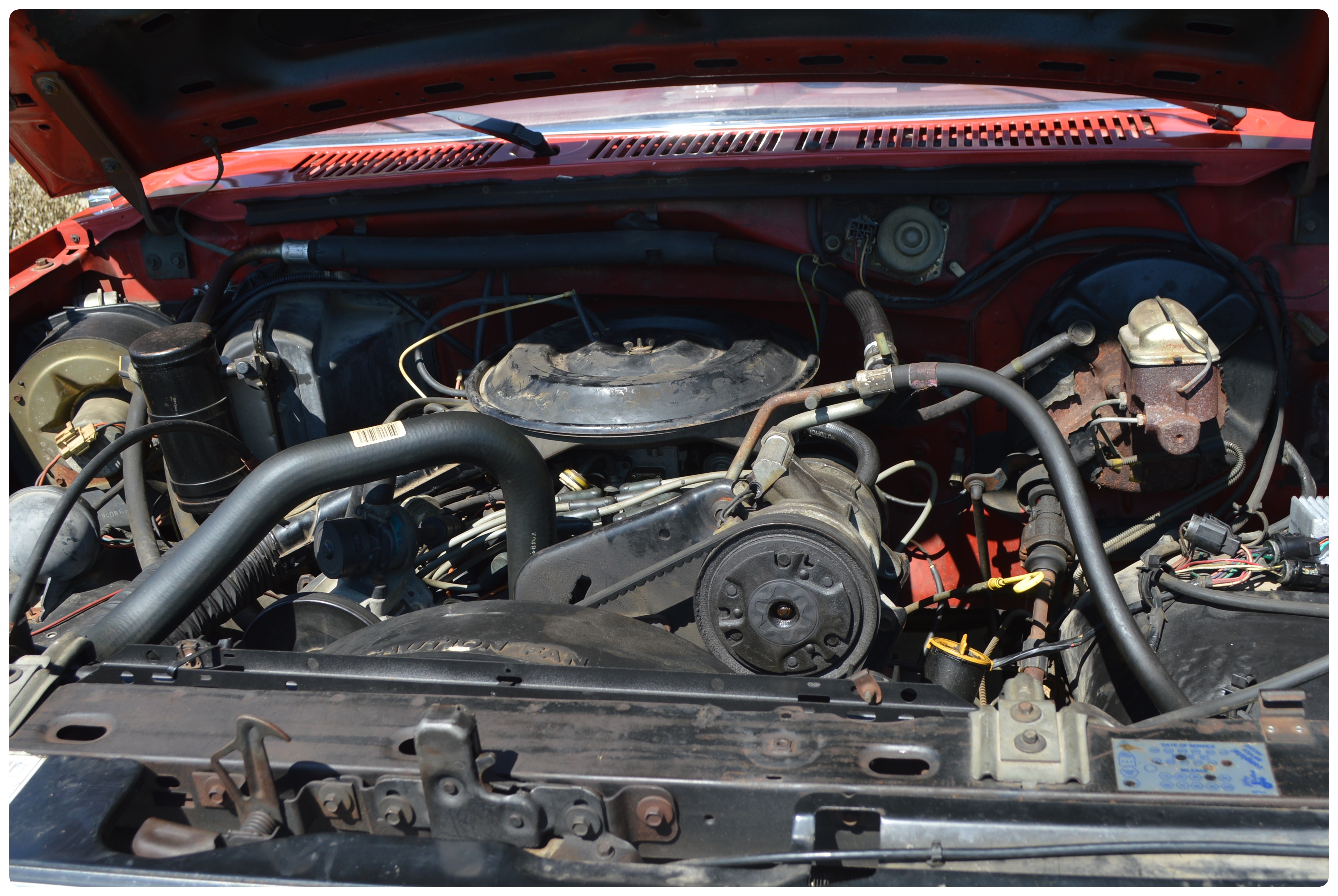 1984 Ford F-150 Two-Tone Truck with Cap