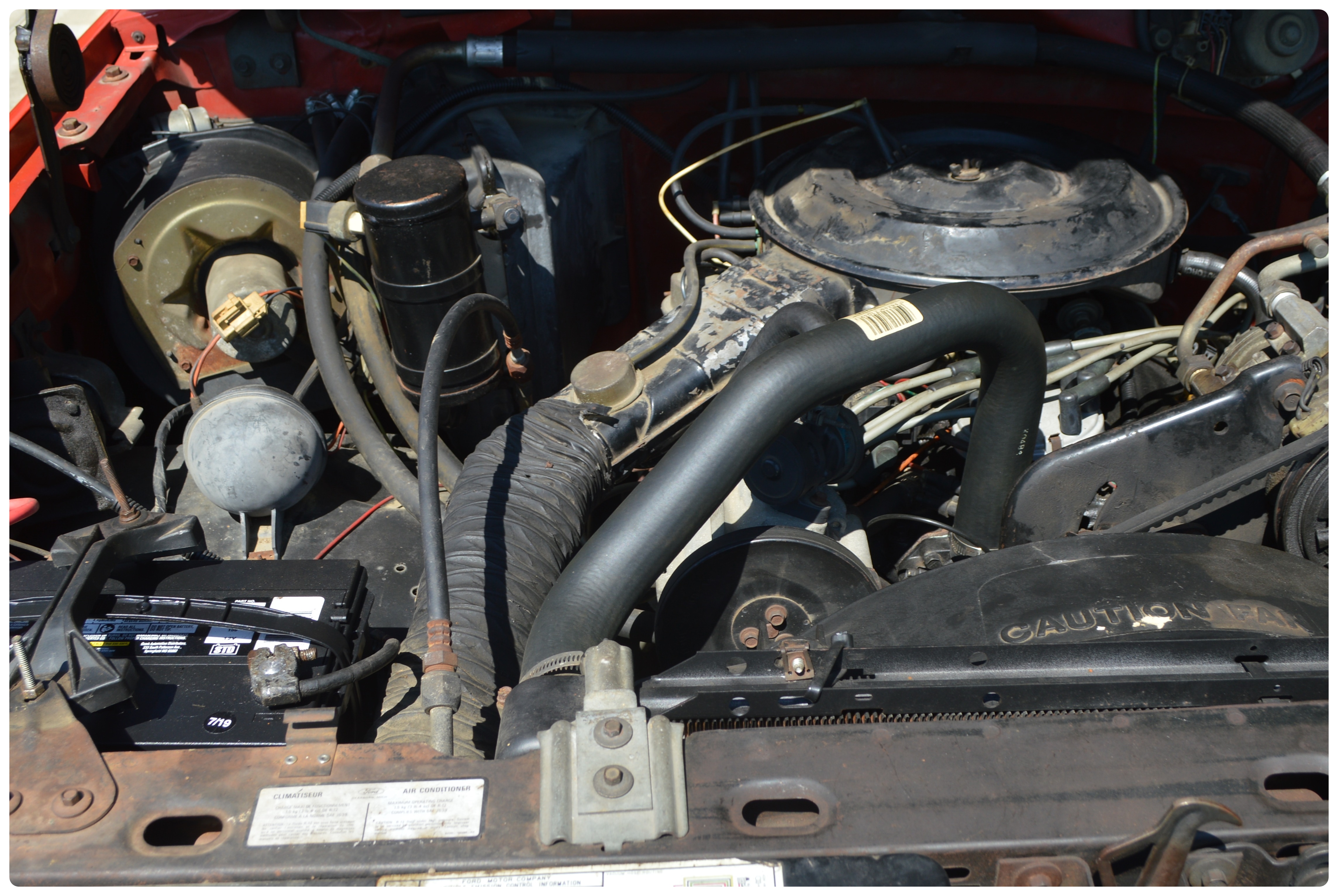 1984 Ford F-150 Two-Tone Truck with Cap