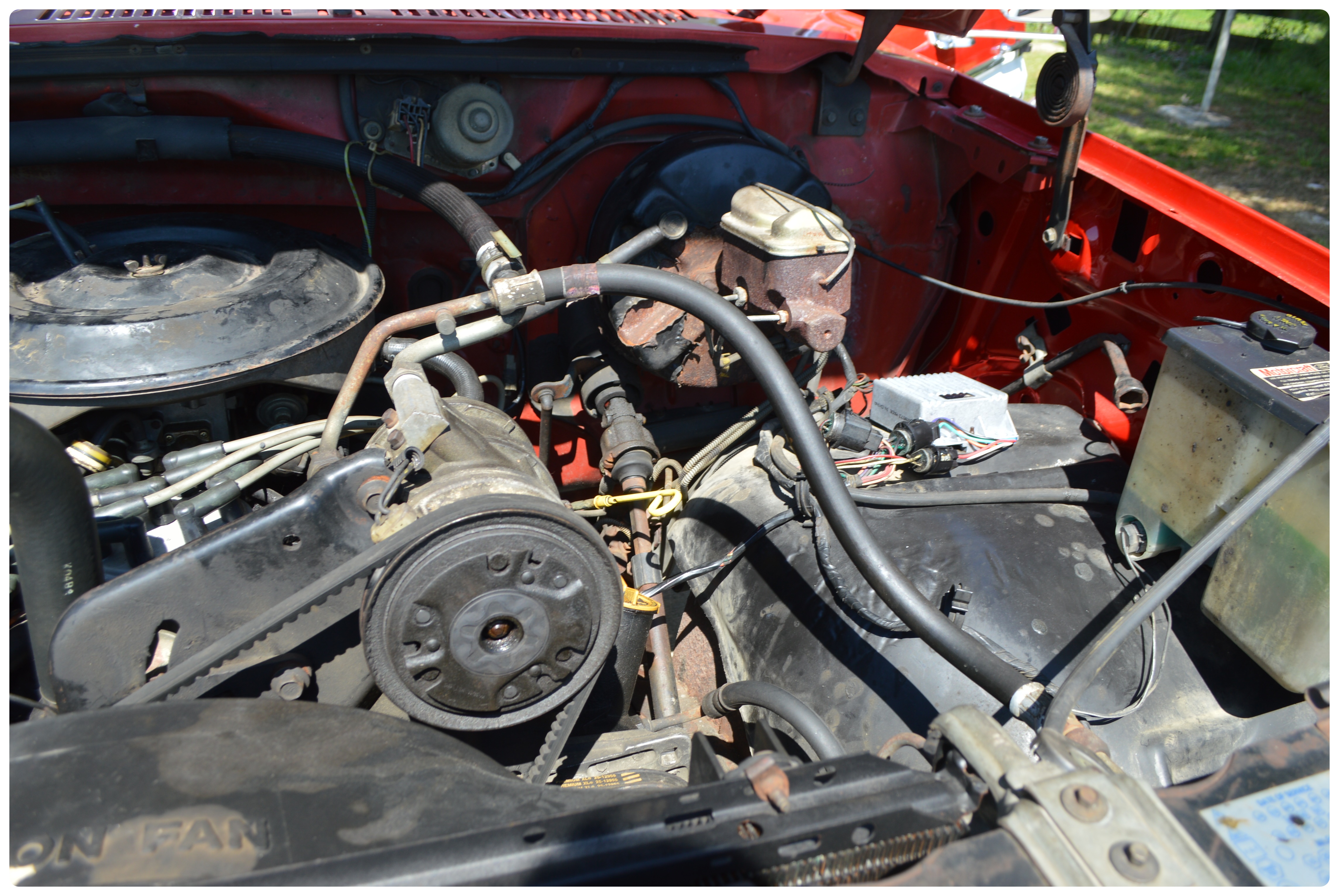 1984 Ford F-150 Two-Tone Truck with Cap