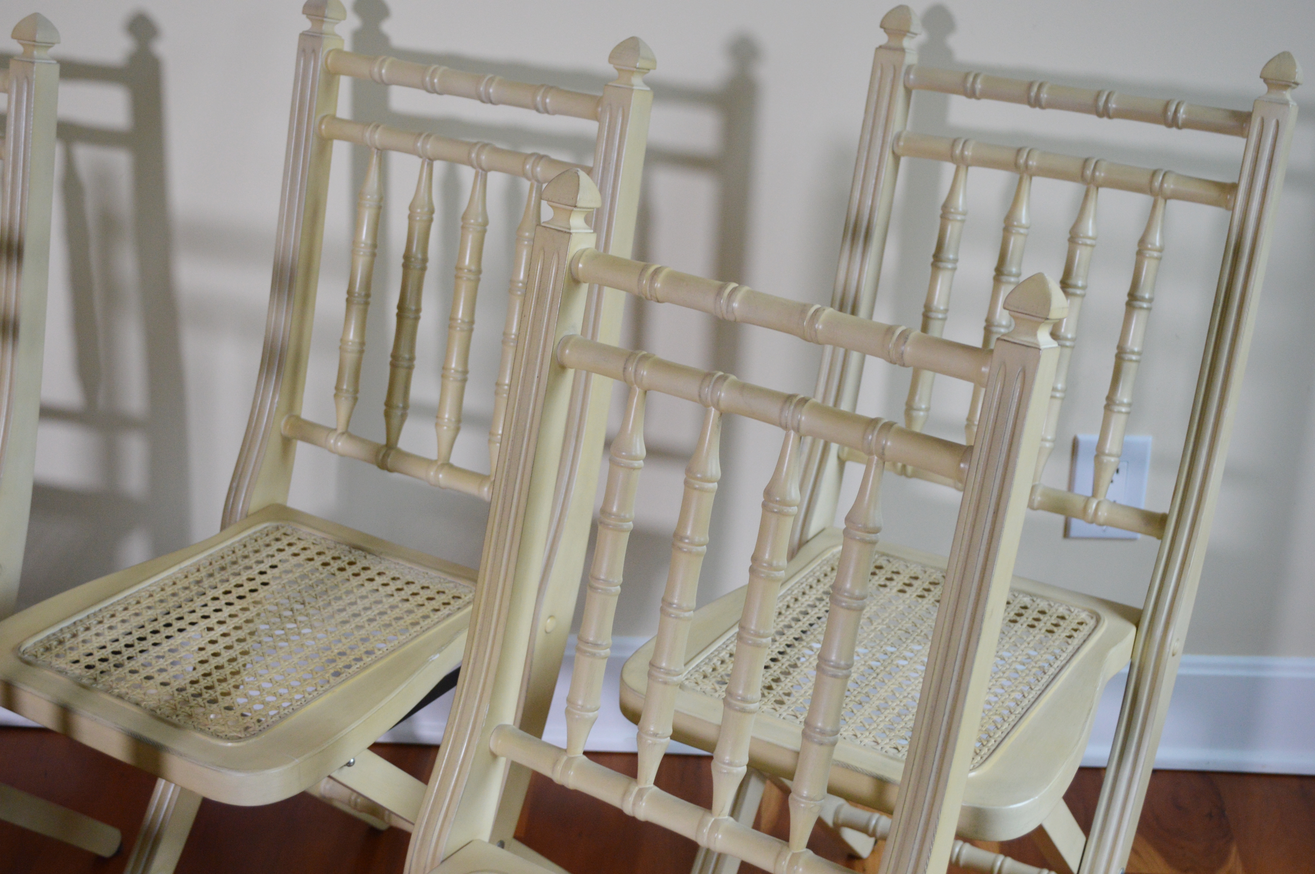 Ballard Designs "St. Germain" Folding Chairs