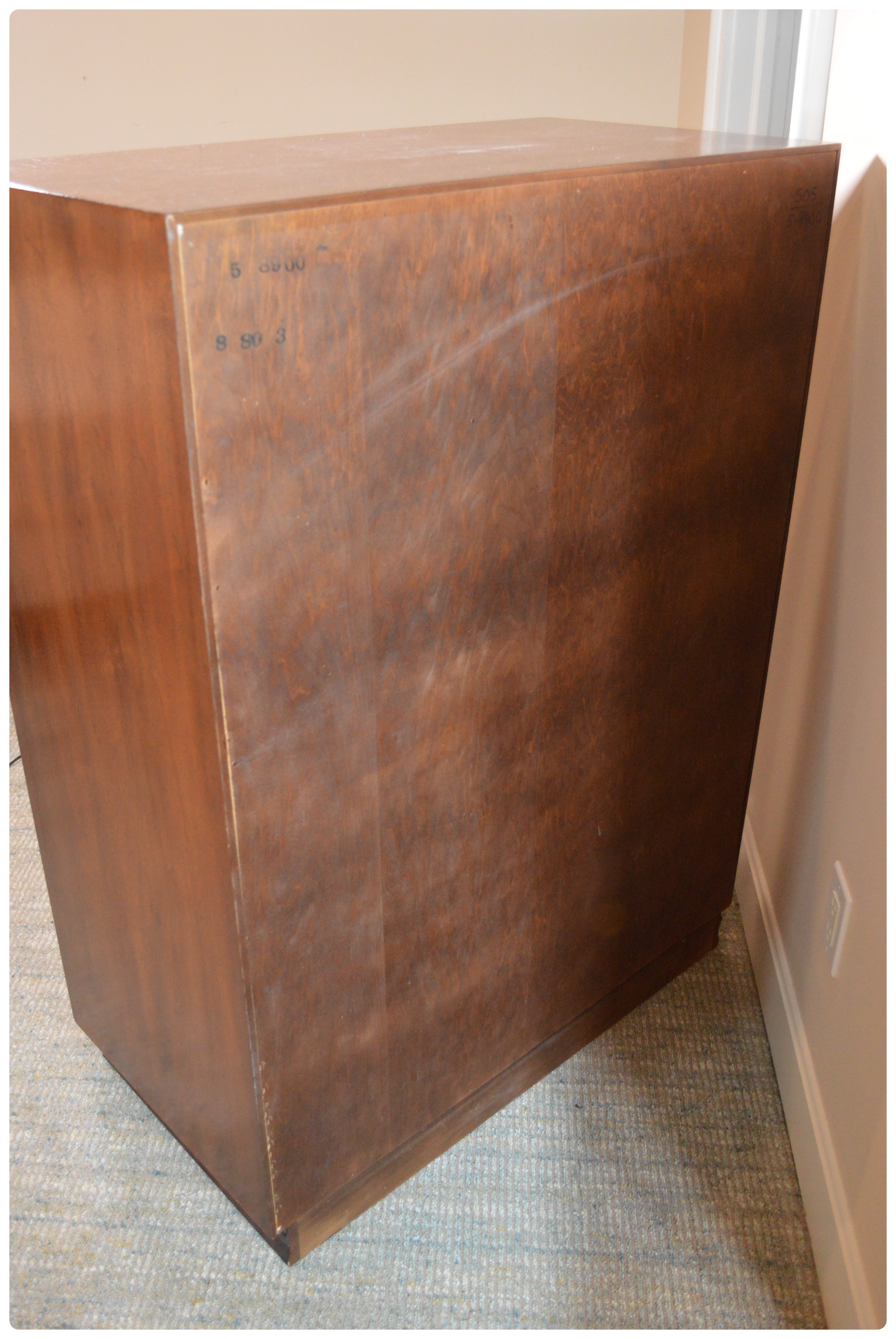 Henredon "Pan Asian" Tansu Campaign Style Mahogany Chest of Drawers