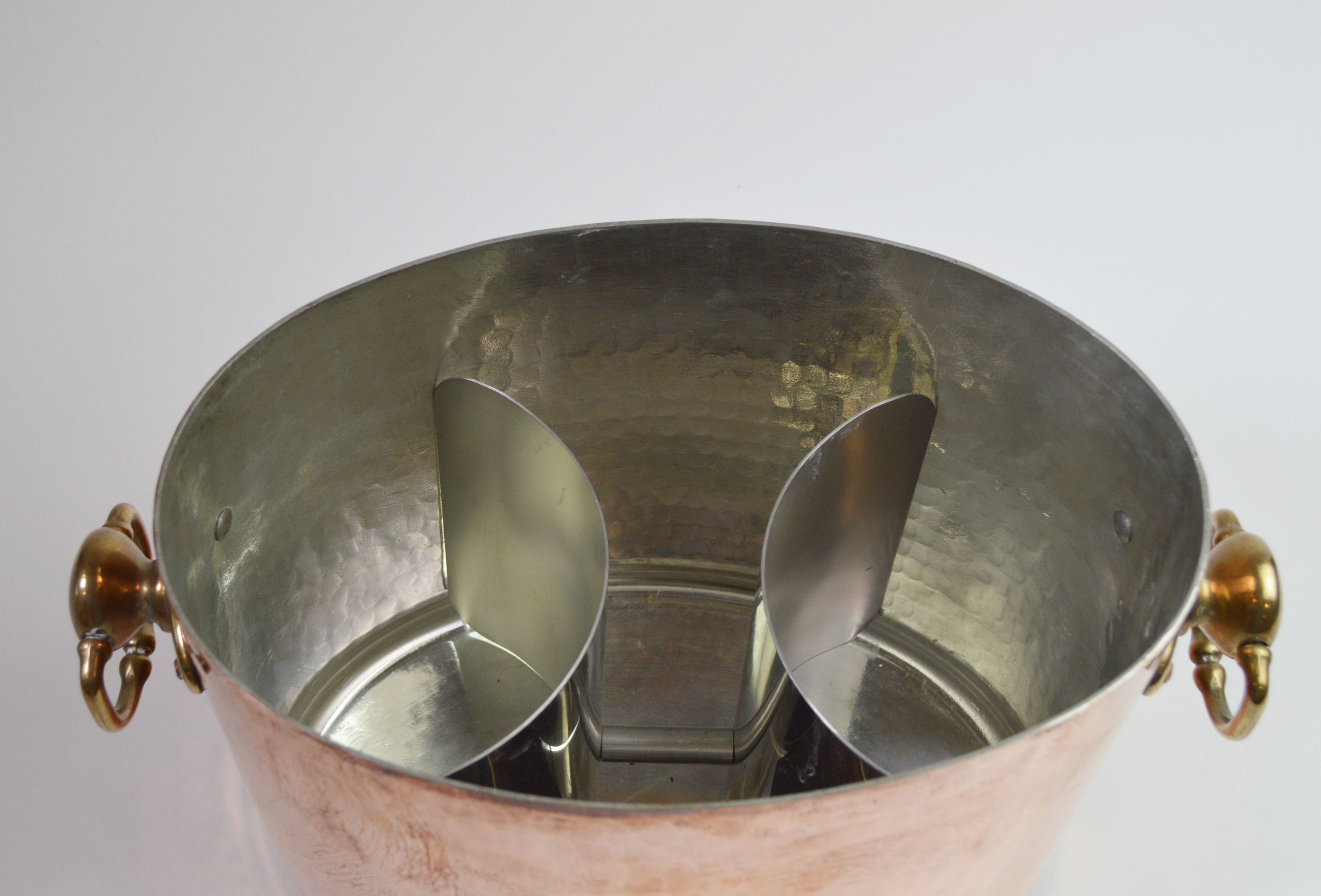 Wiliams-Sonoma Mauviel Hammered Copper Wine/Champagne Bucket