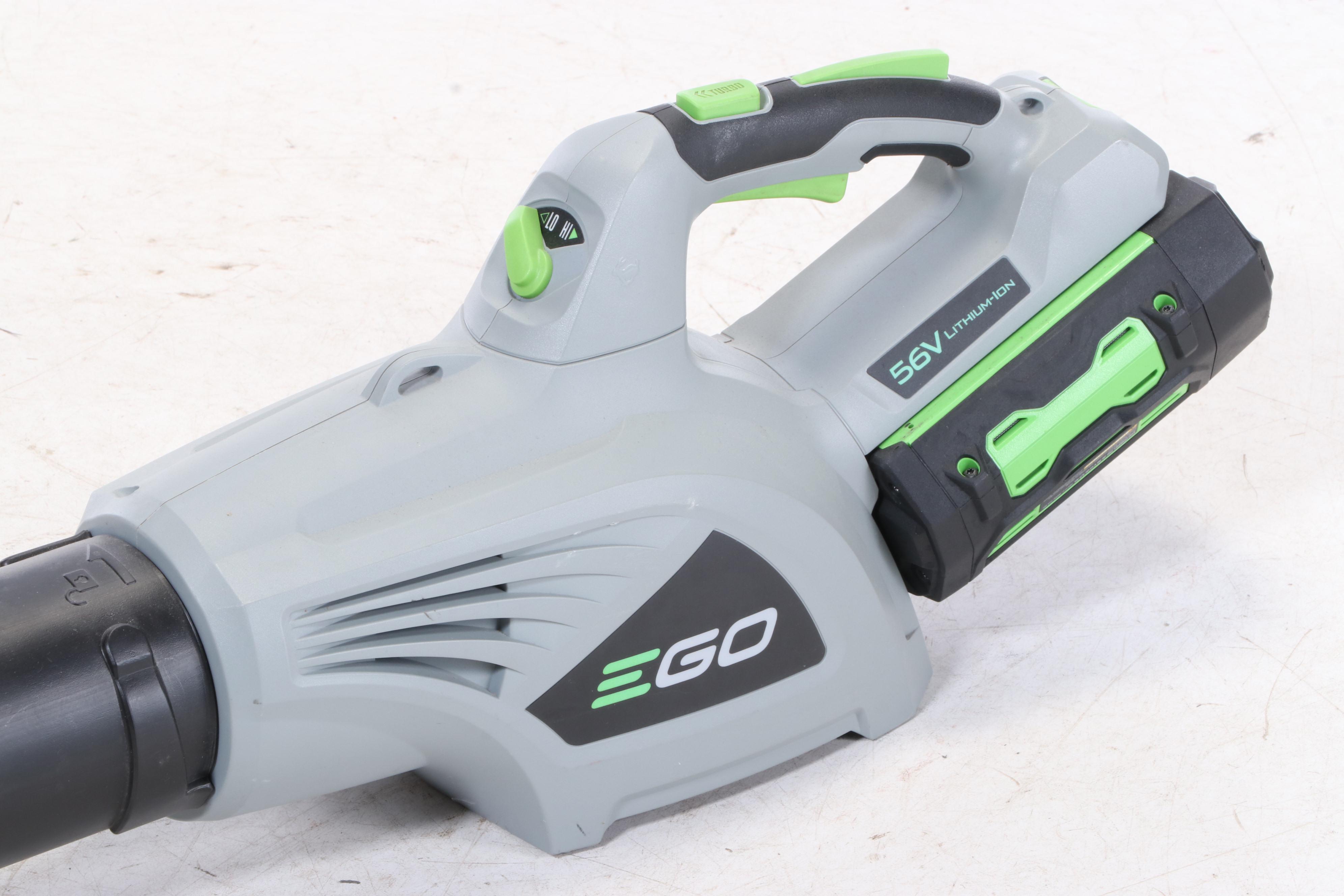 Ego Power Cordless Blower with 56V Lithium-Ion Battery Charger, Model LB4800