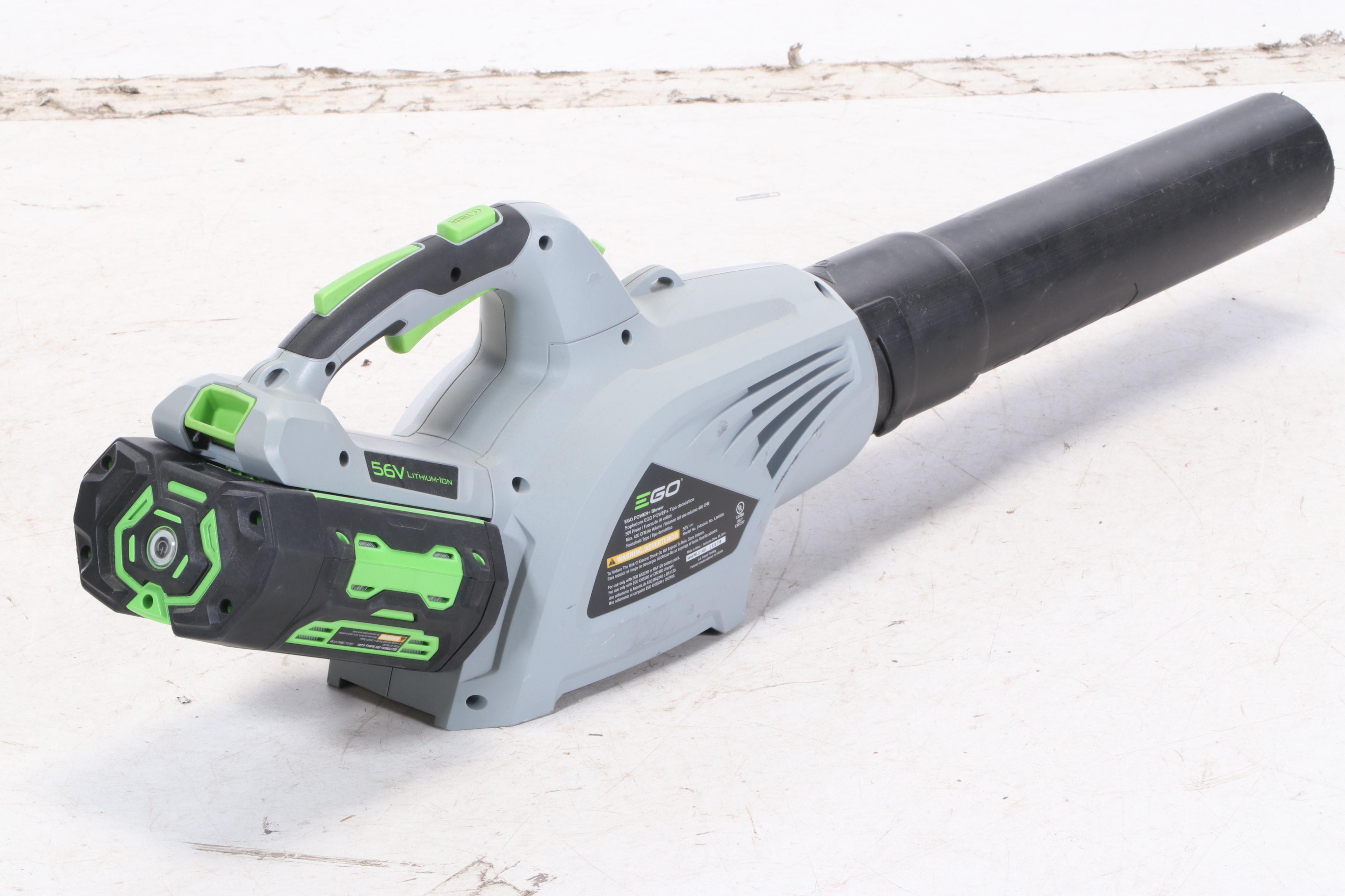 Ego Power Cordless Blower with 56V Lithium-Ion Battery Charger, Model LB4800