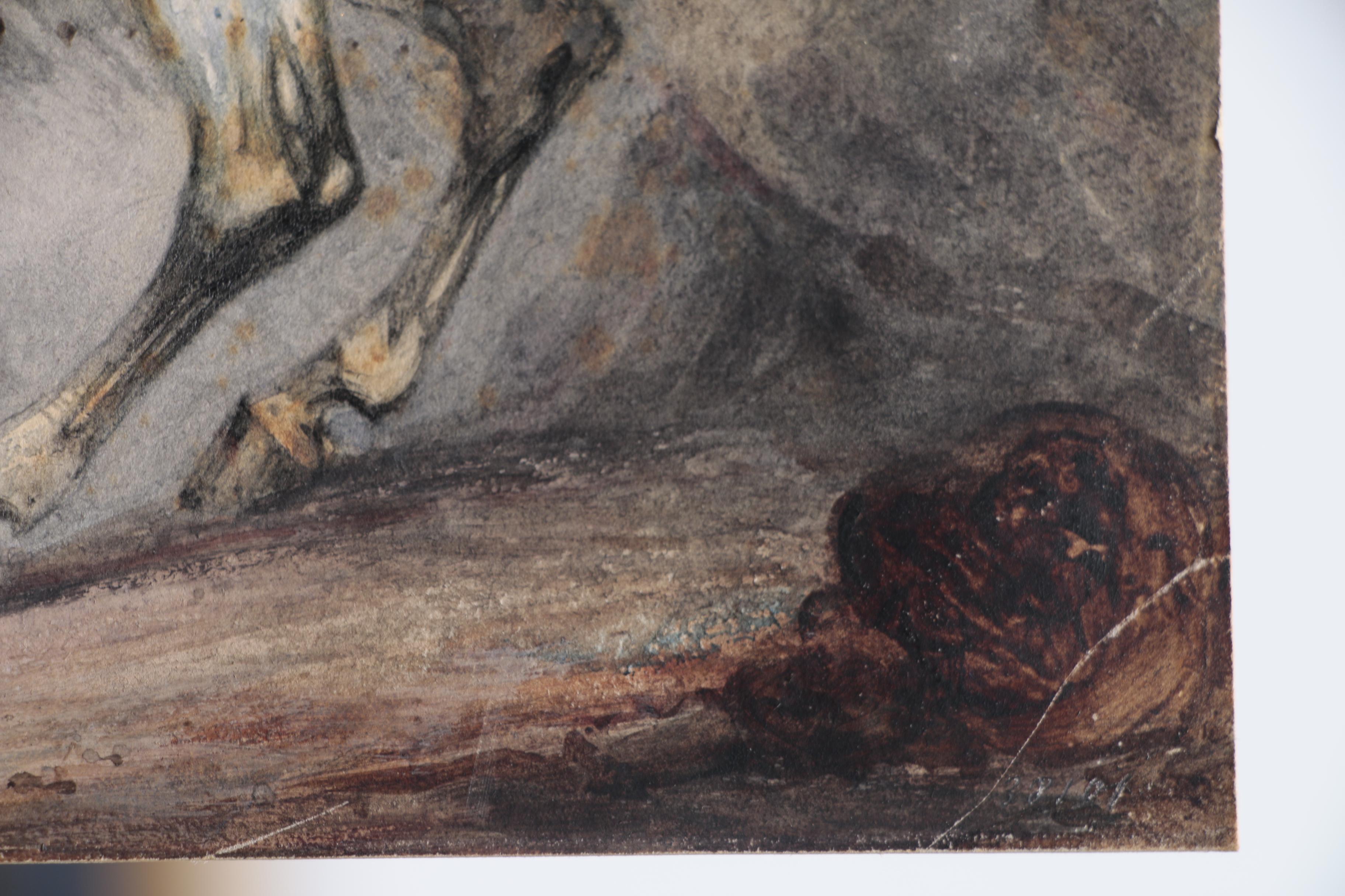 Watercolor Painting of General Jean-Baptiste Kléber