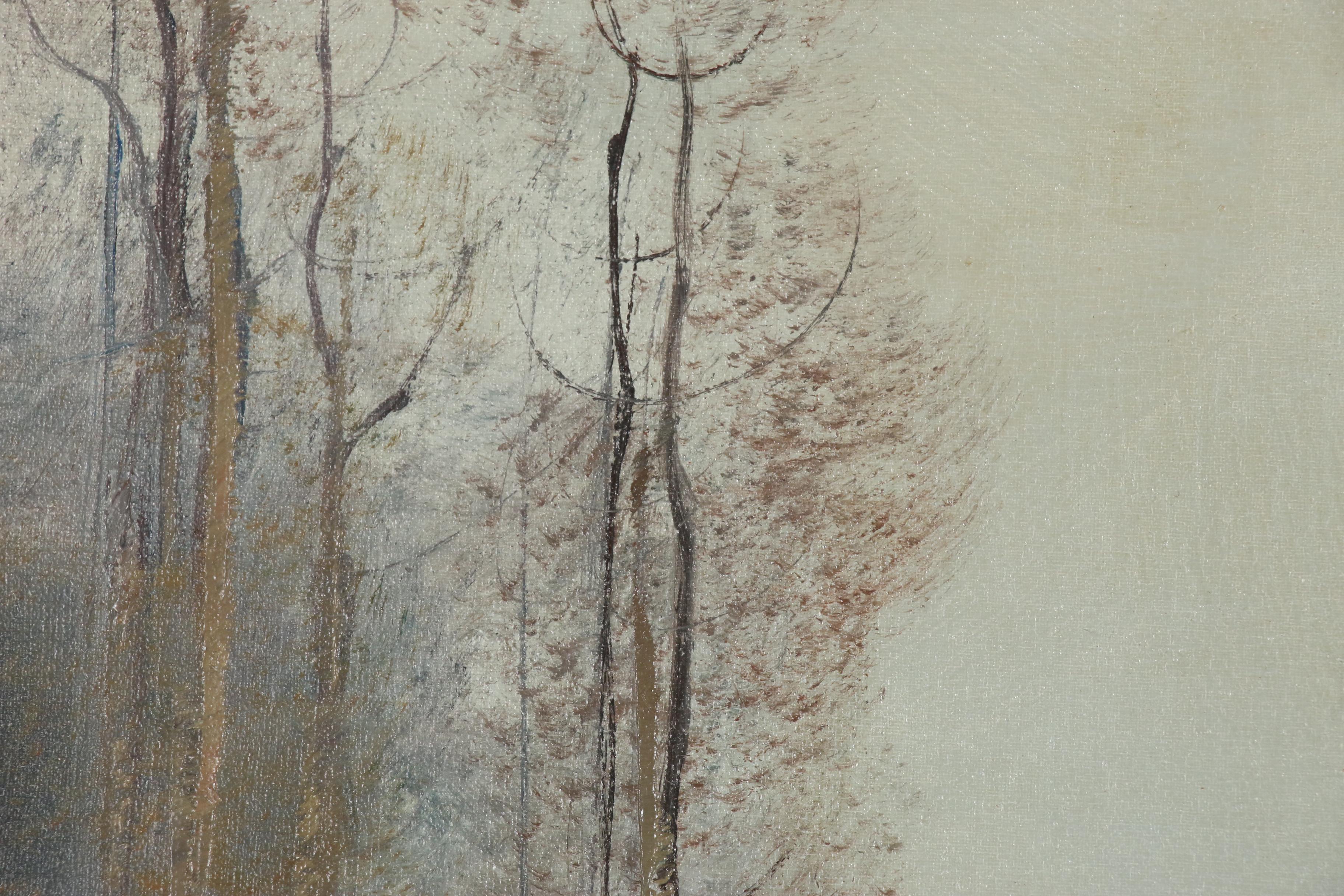 Kort Oil Painting "Blue Landscape"