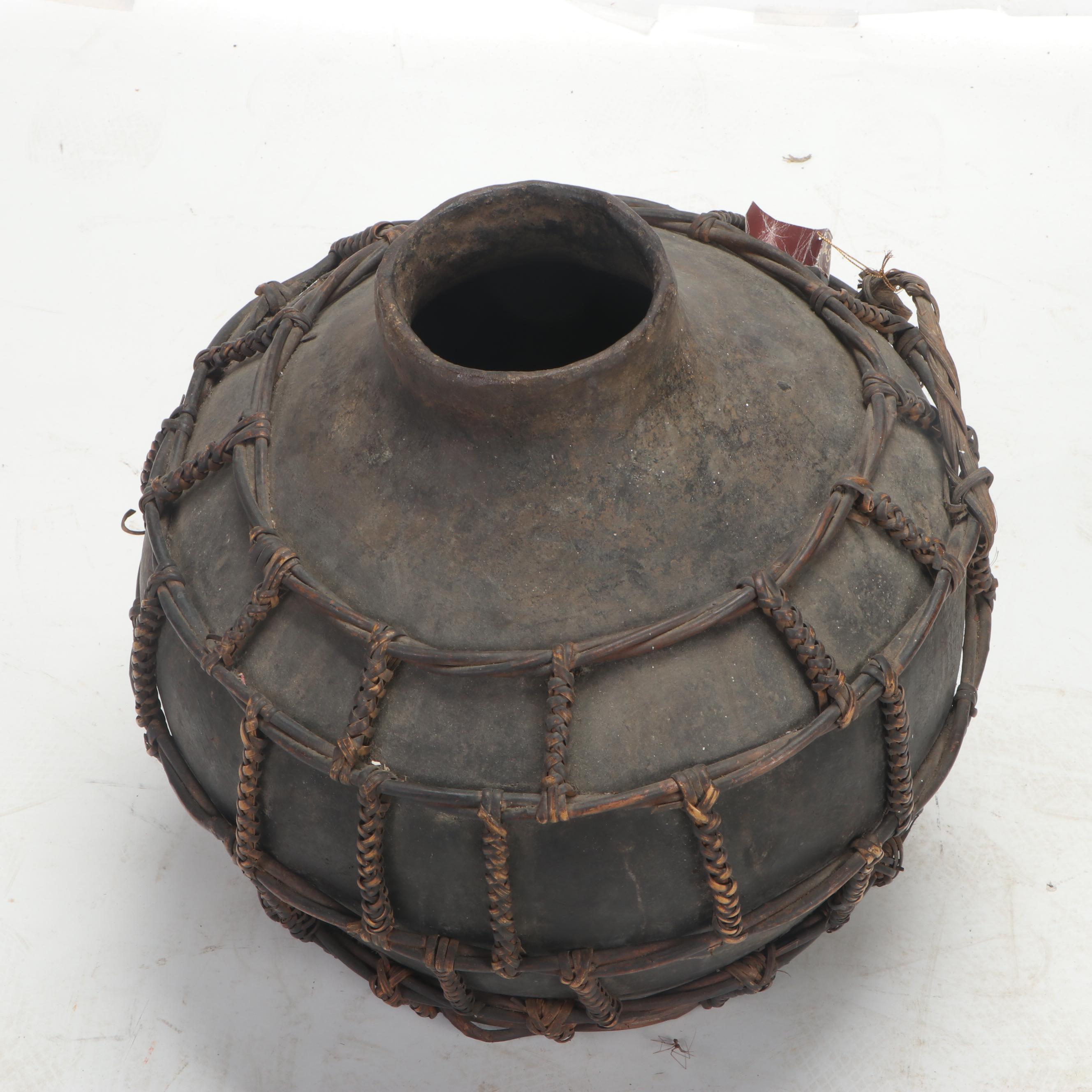 Asian Pottery Food Storage Vessel