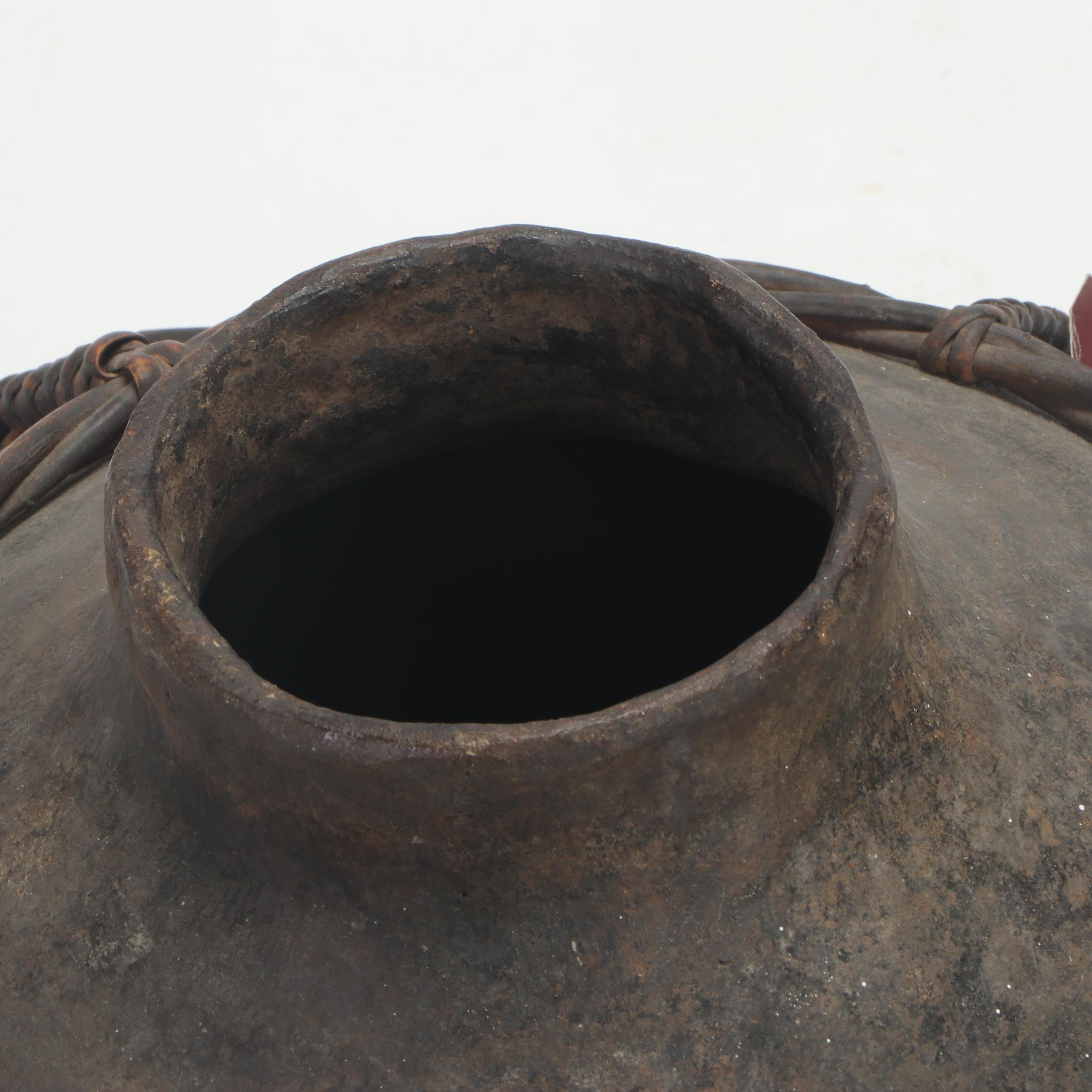 Asian Pottery Food Storage Vessel