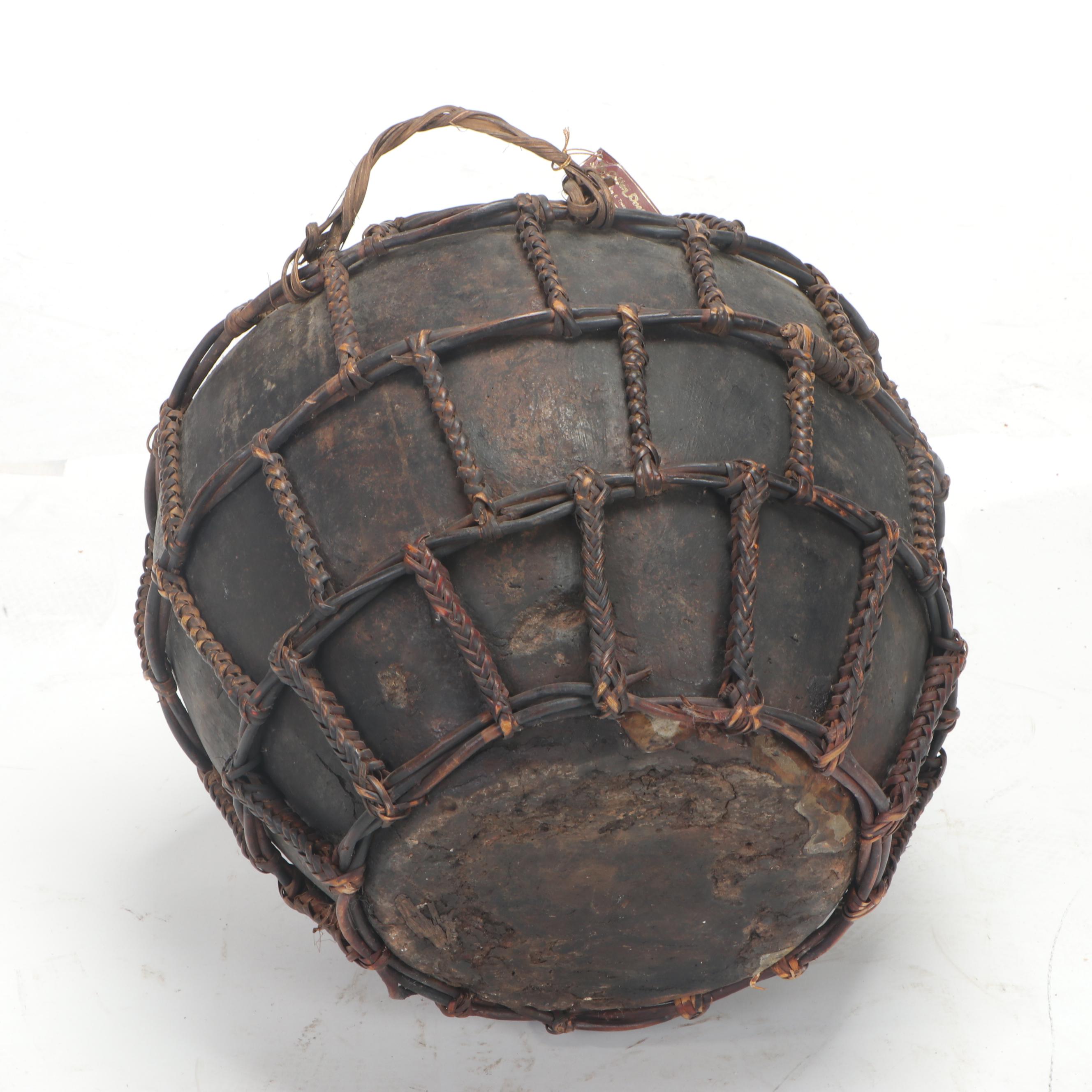 Asian Pottery Food Storage Vessel