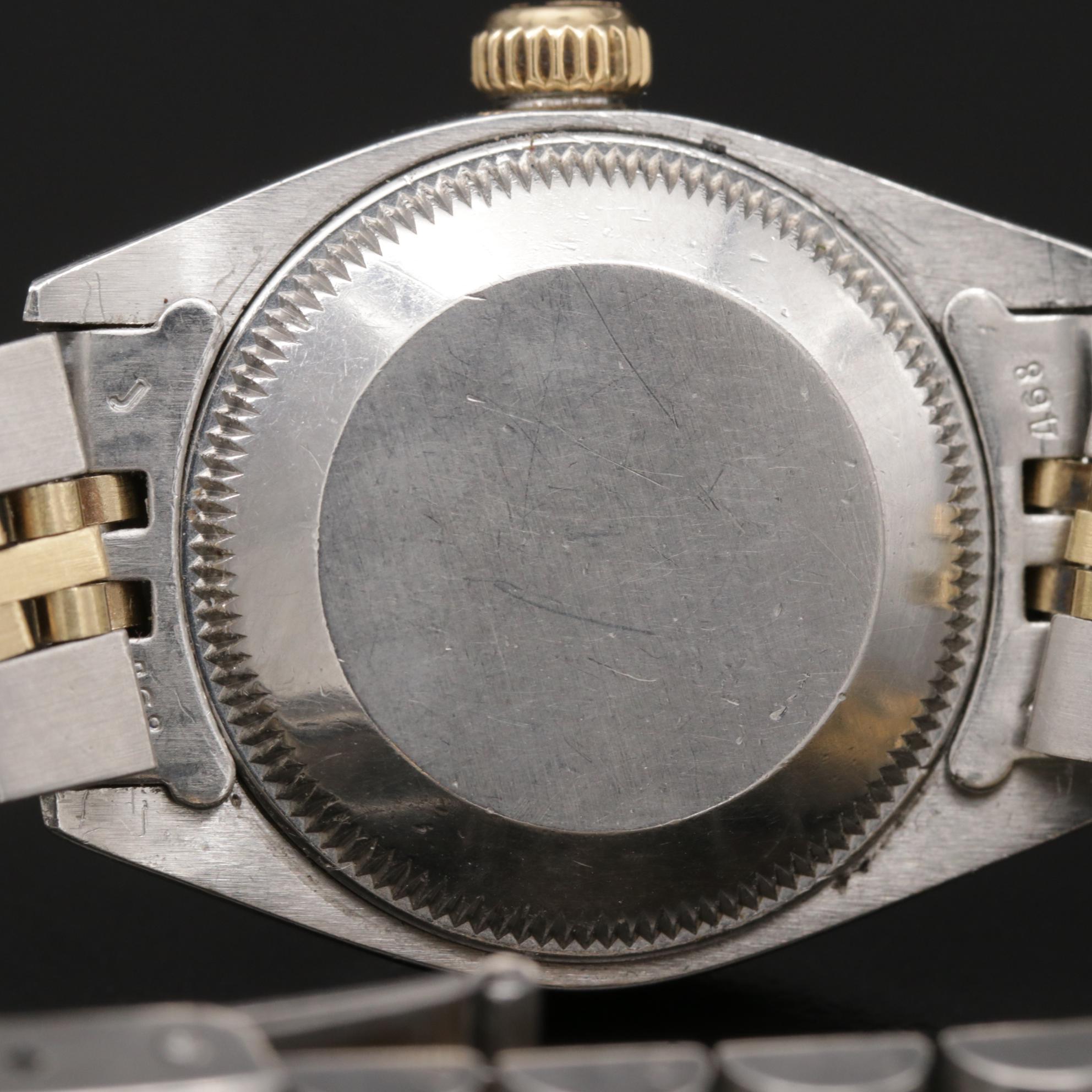 1961 Rolex Oyster Perpetual Date 14K Gold and Stainless Steel Watch