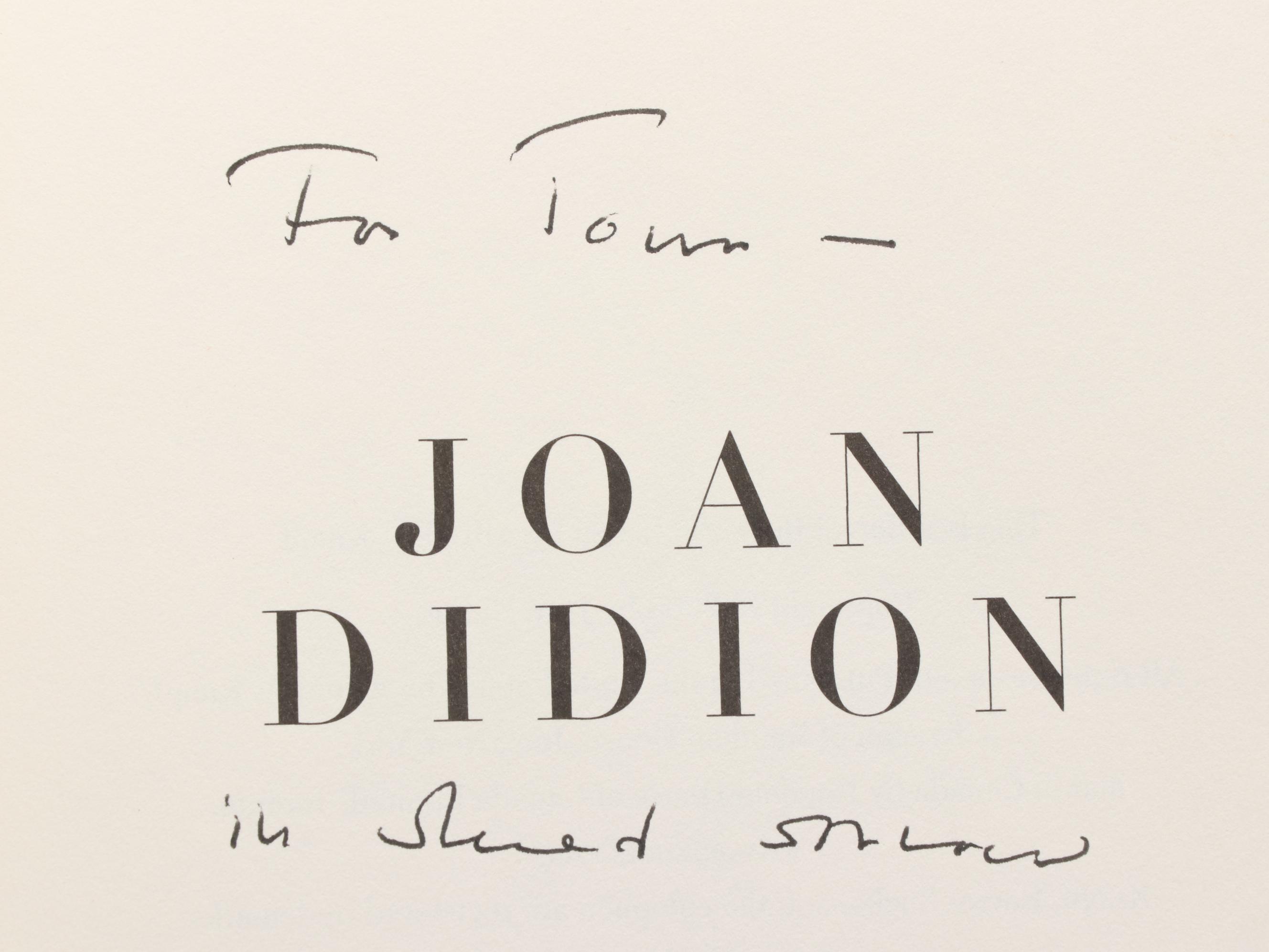 Signed First Edition "The Year of Magical Thinking" by Joan Didion