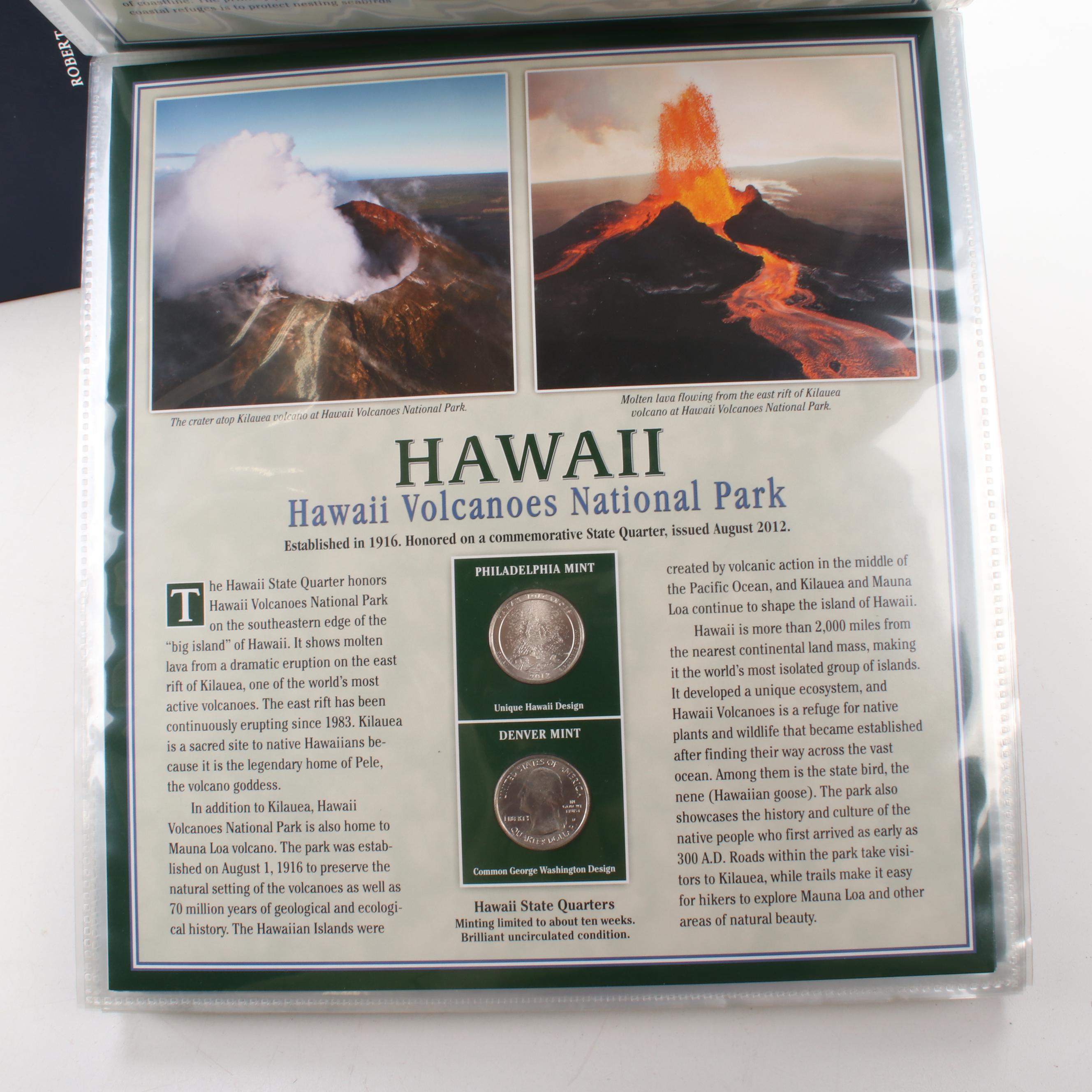 Postal Commemorative Society "America the Beautiful" State Quarters and Stamps