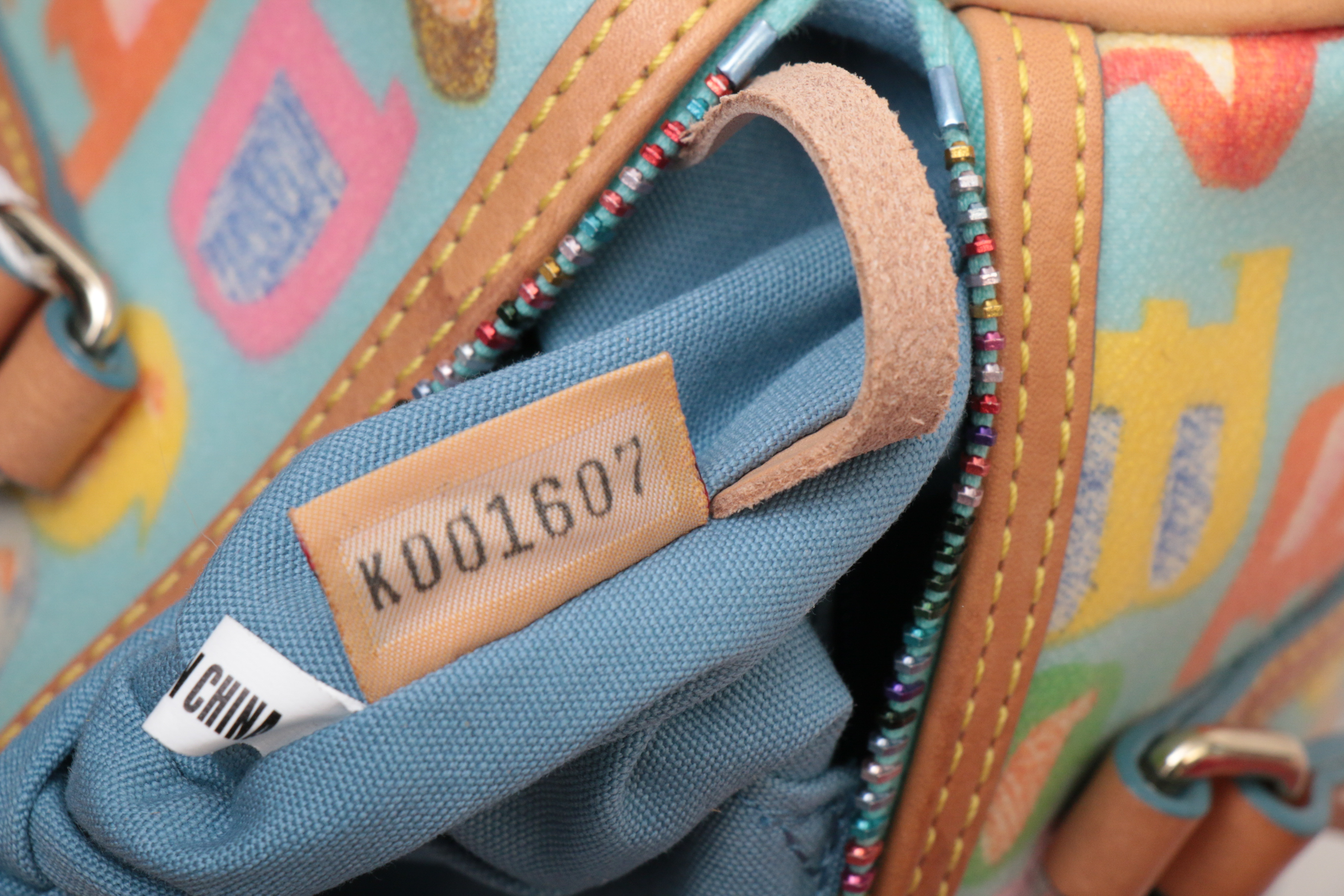 Dooney & Bourke Monogram Coated Canvas and Leather Barrel and Tote Bags