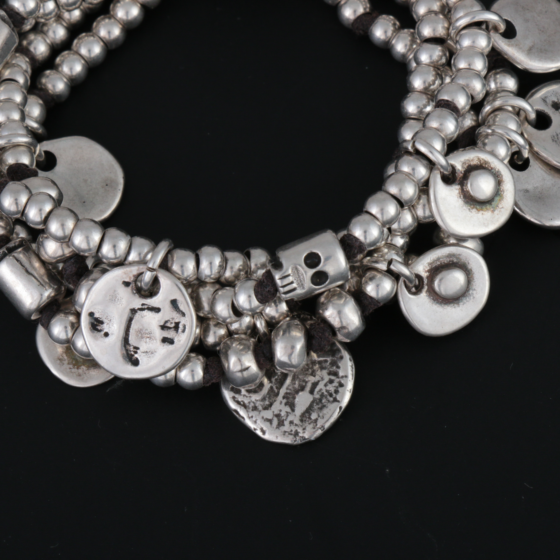 Uno de 50 Multistrand Beaded Bracelet