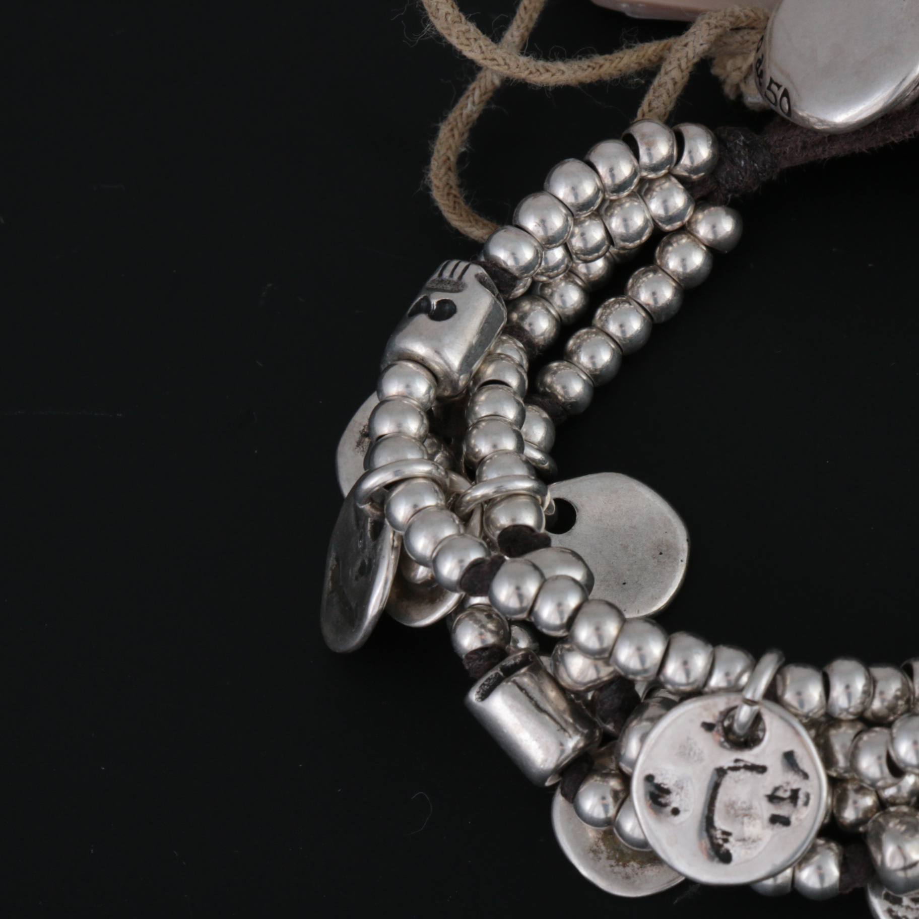 Uno de 50 Multistrand Beaded Bracelet