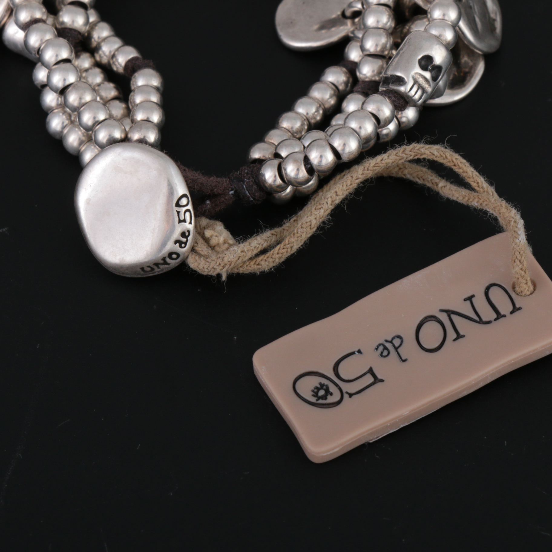 Uno de 50 Multistrand Beaded Bracelet