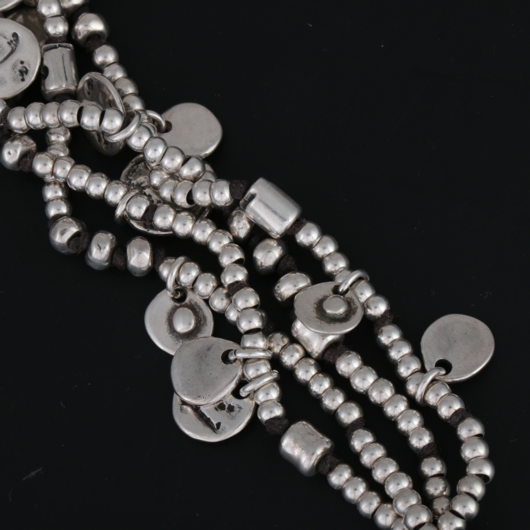 Uno de 50 Multistrand Beaded Bracelet