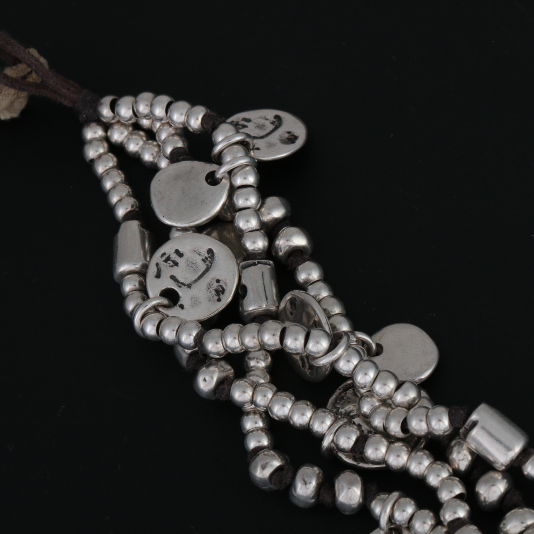 Uno de 50 Multistrand Beaded Bracelet