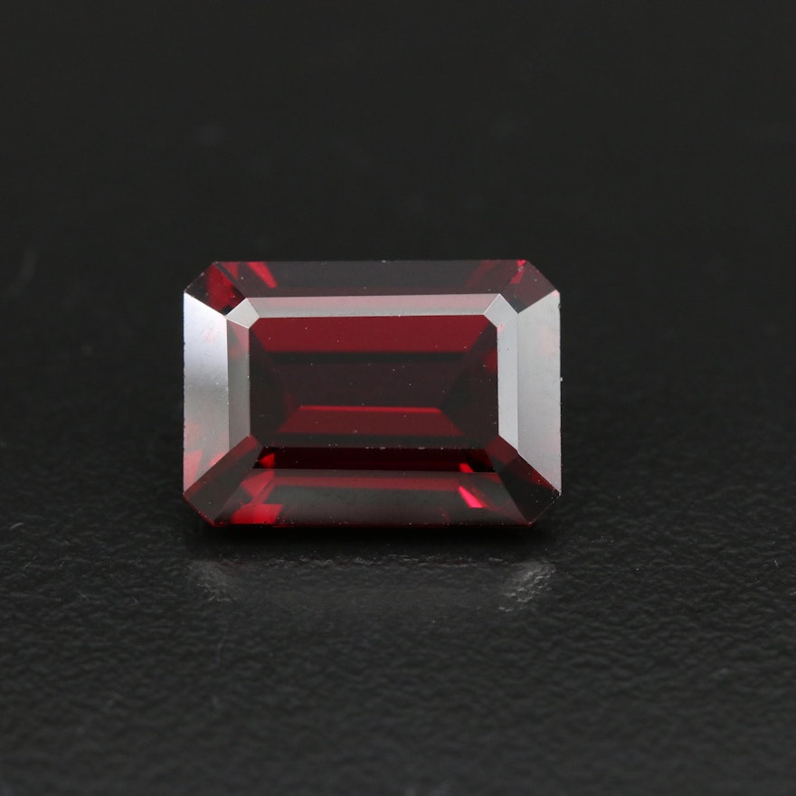 Loose 9.18 CT Garnet Gemstone