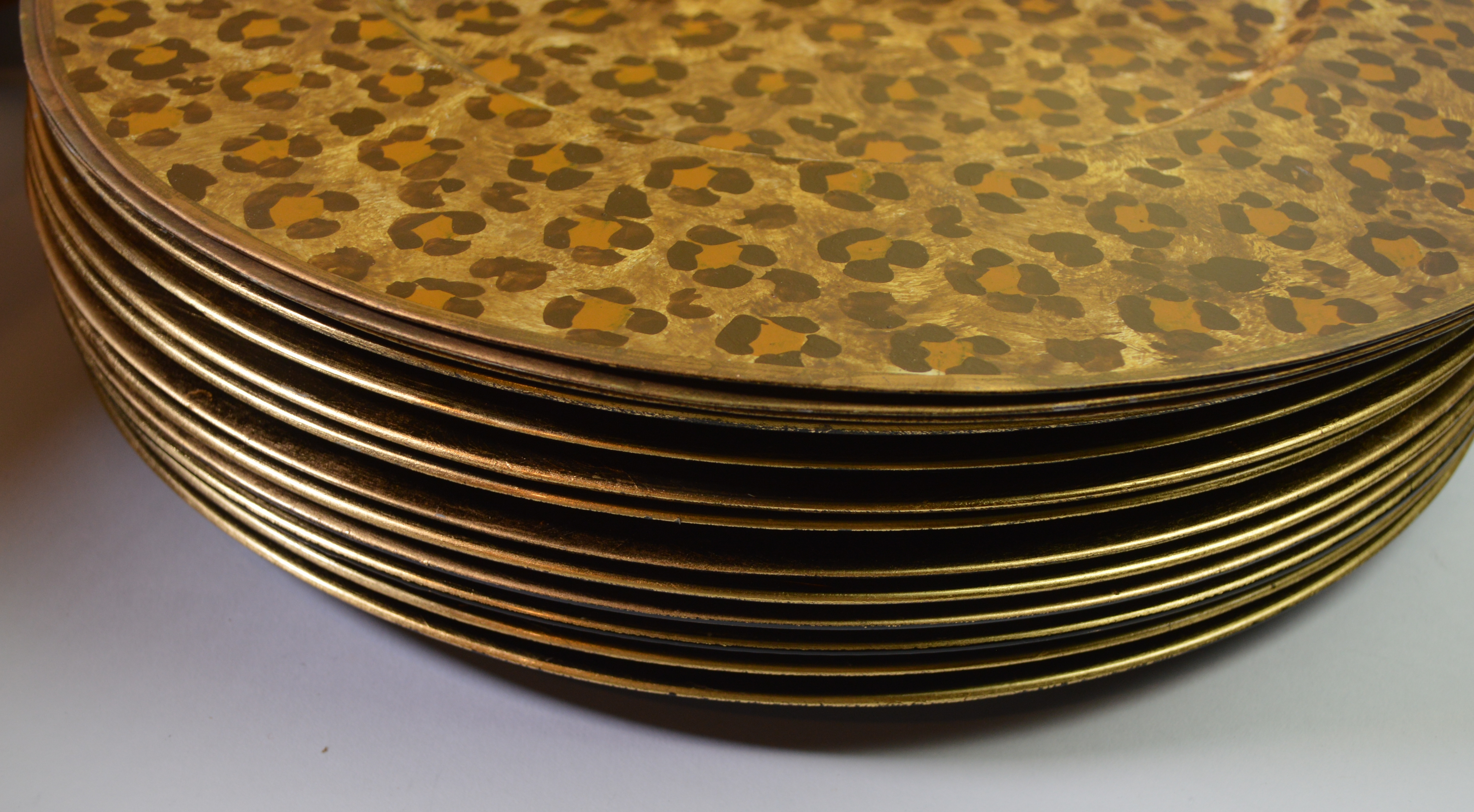 Entertaining Tableware with Chargers, Plates and Oval Serving Tray