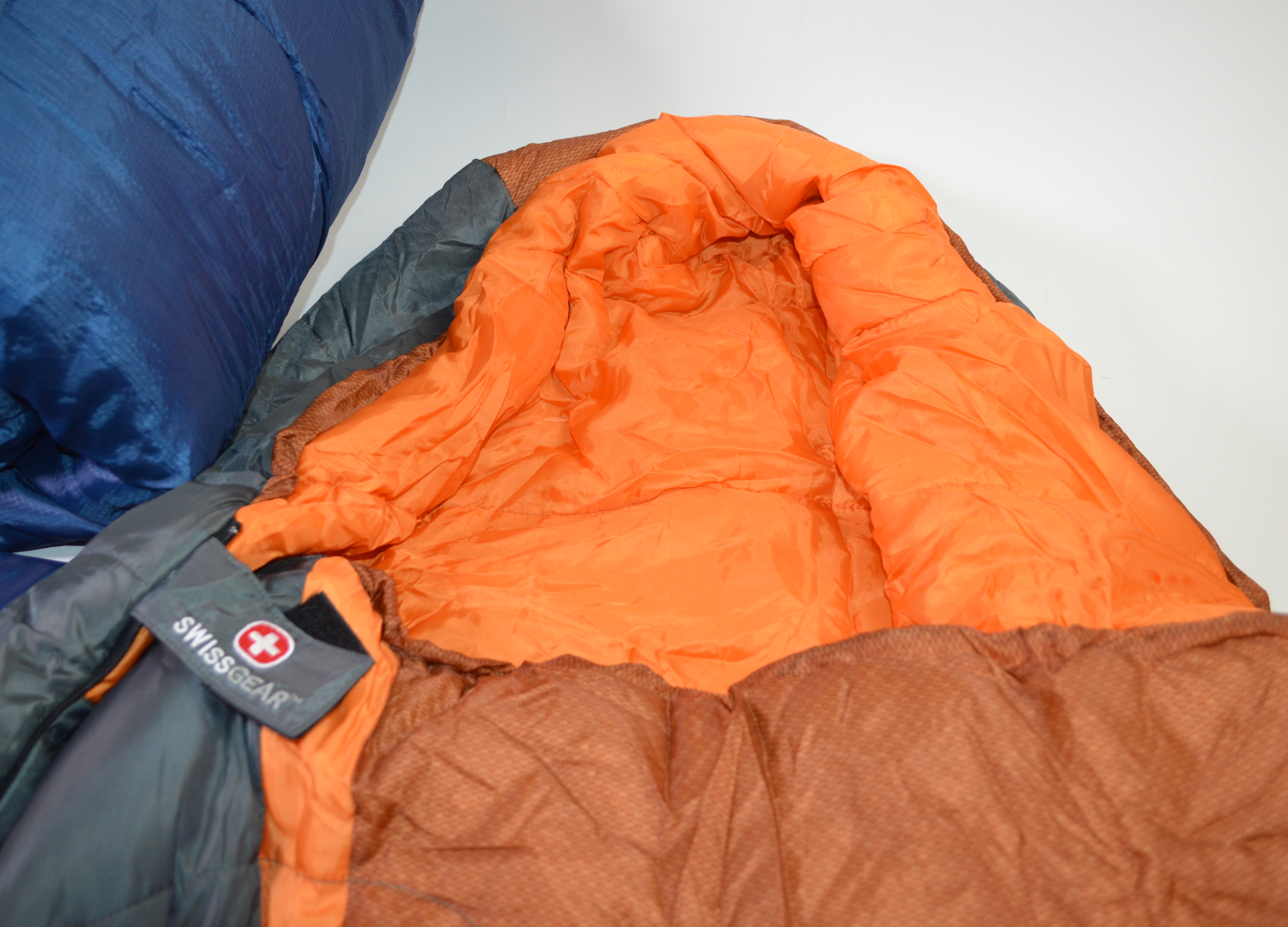 Swiss Gear "Crevasse" Mummy Sleeping Bag and Quest Rectangular Sleeping Bag