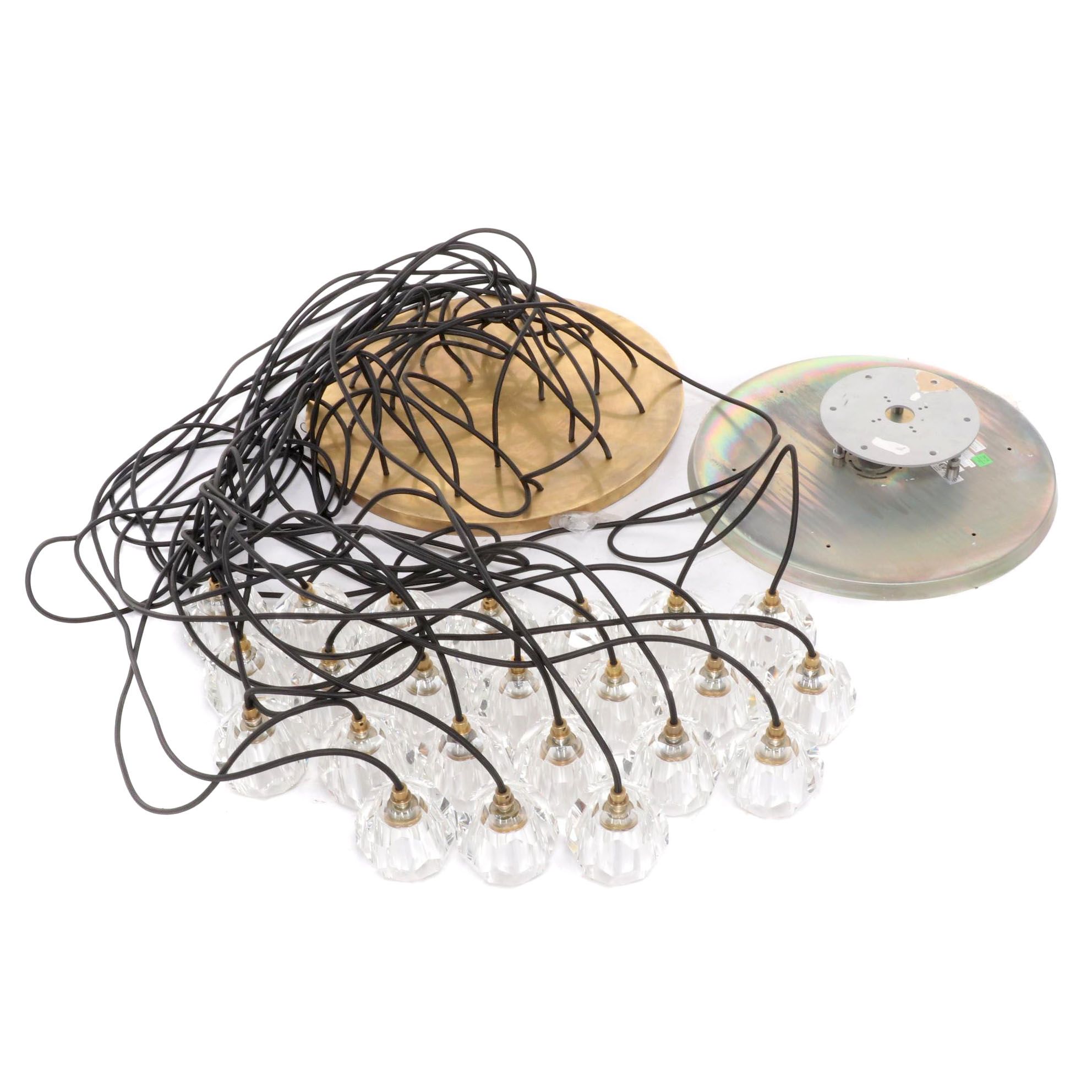 Restoration Hardware "Boule de Cristal" Cluster Chandelier by Jonathan Browning