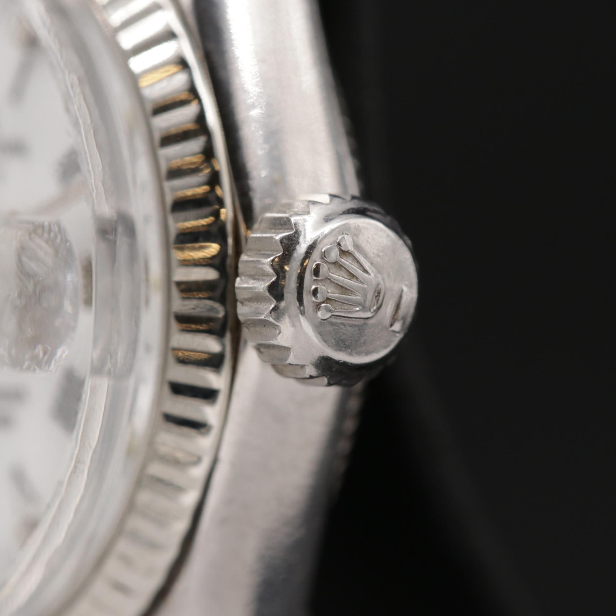 1965 Rolex Datejust 14K Gold and Stainless Steel Automatic Watch