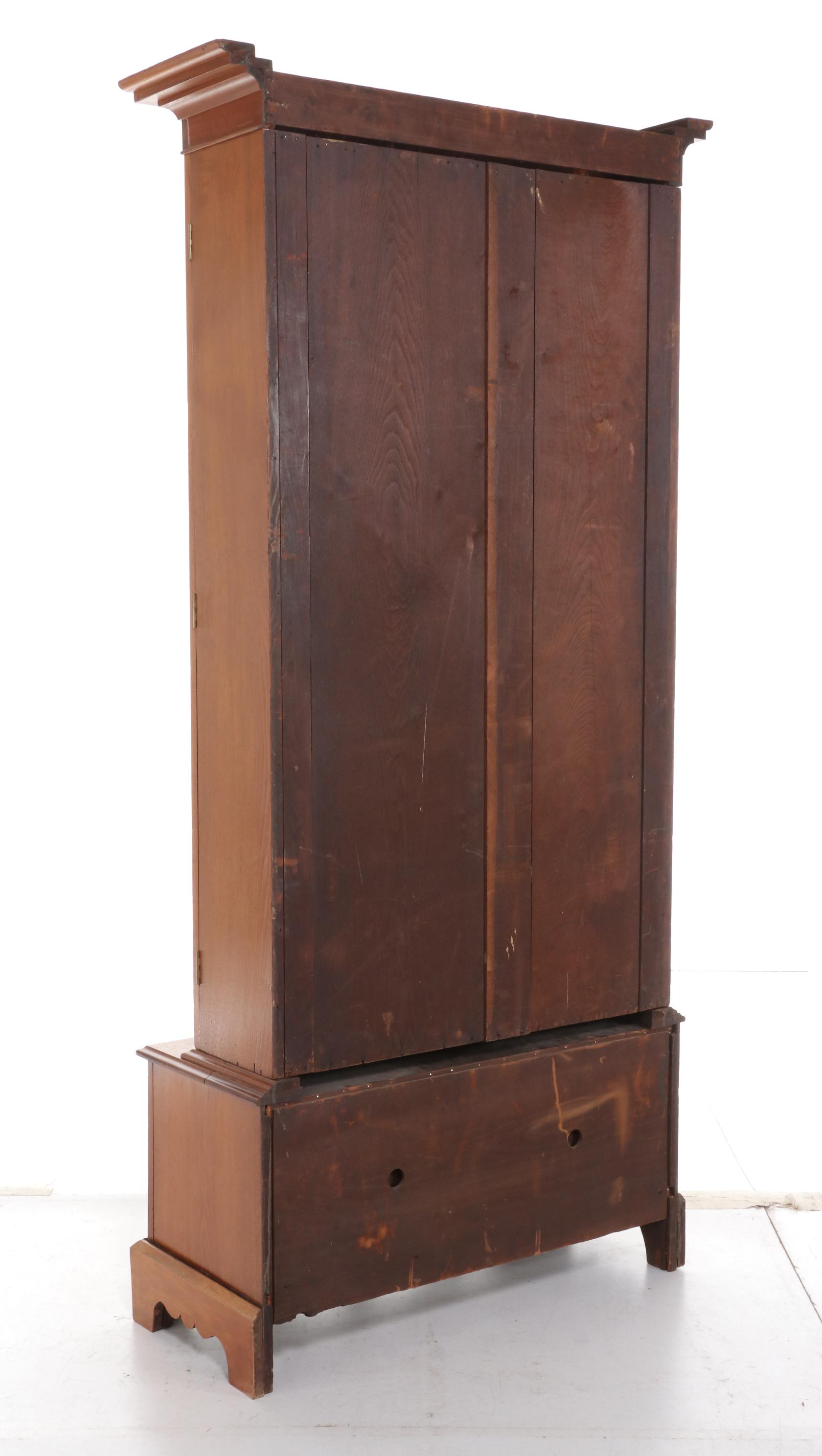 Victorian Walnut Bookcase, Late 19th Century