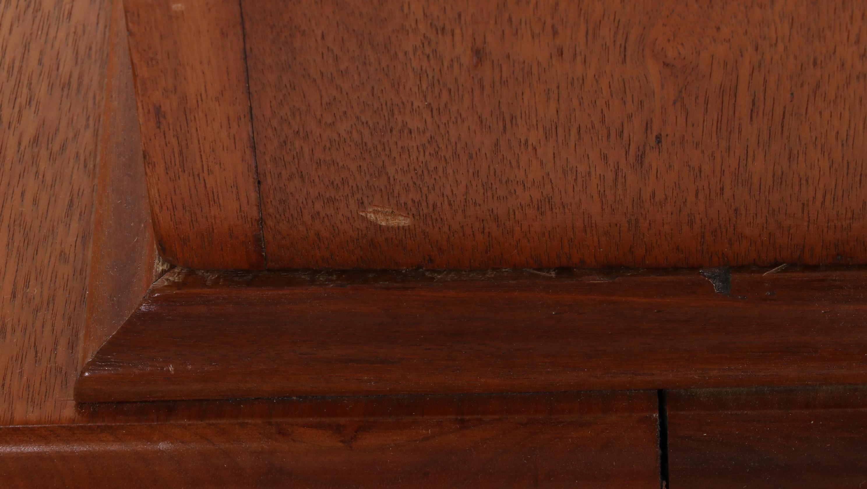 Victorian Walnut Bookcase, Late 19th Century