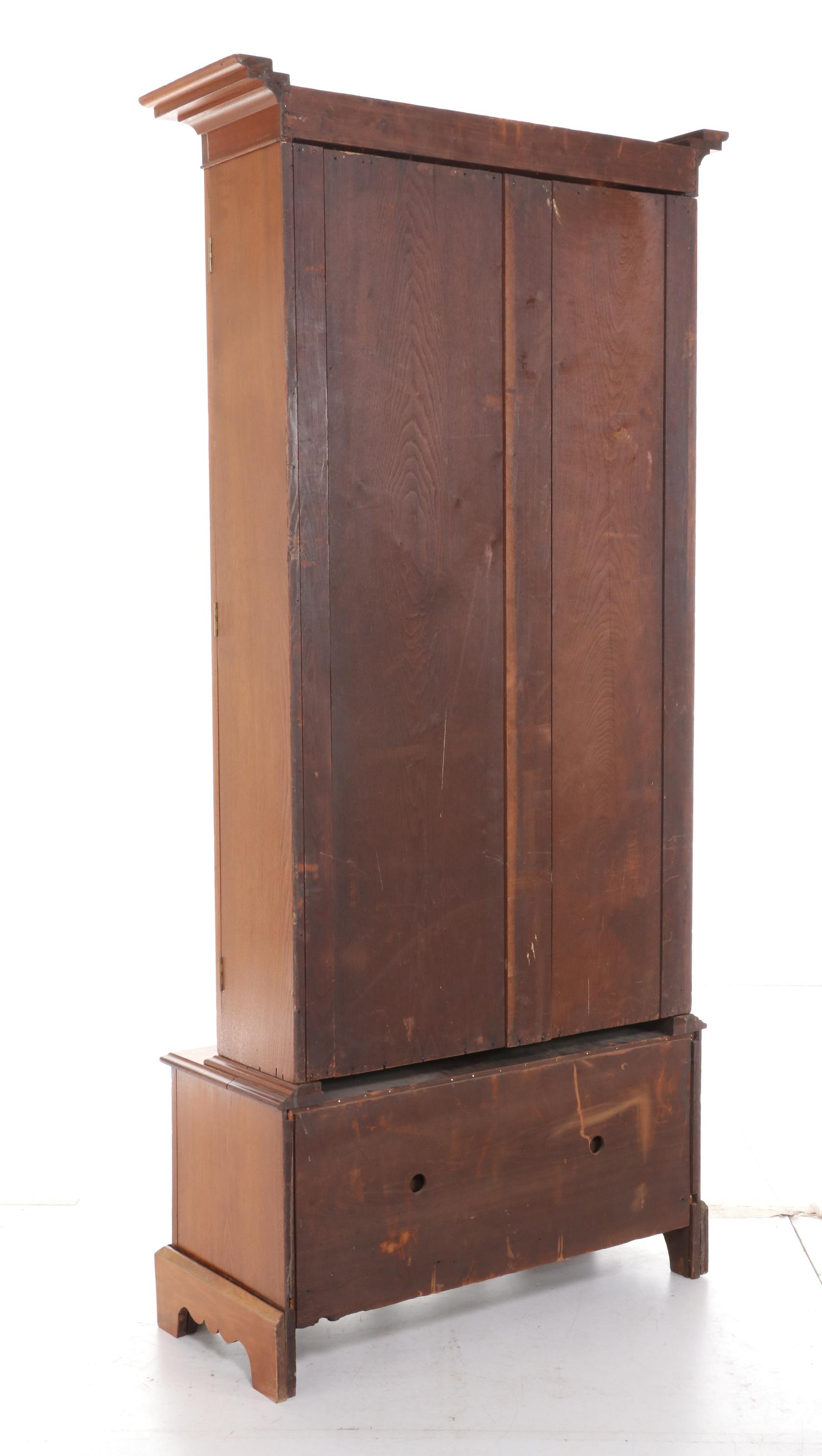 Victorian Walnut Bookcase, Late 19th Century