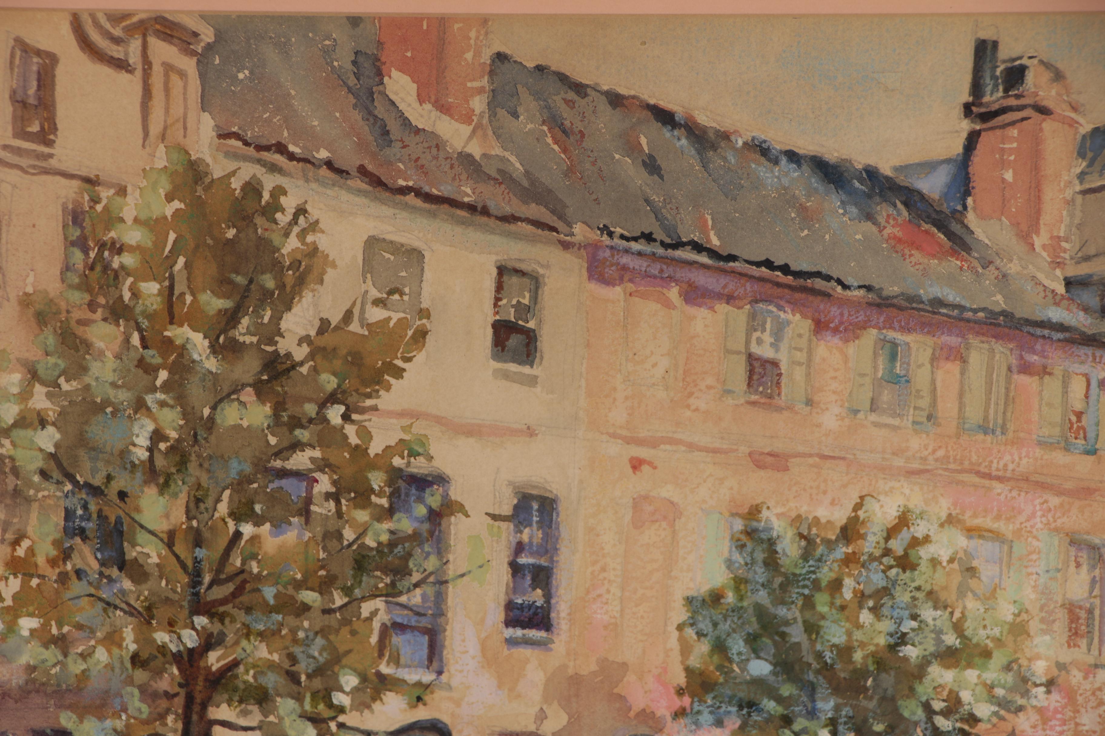 Benjamin Sayre Cory Kilvert Watercolor Painting "Charleston" 1935