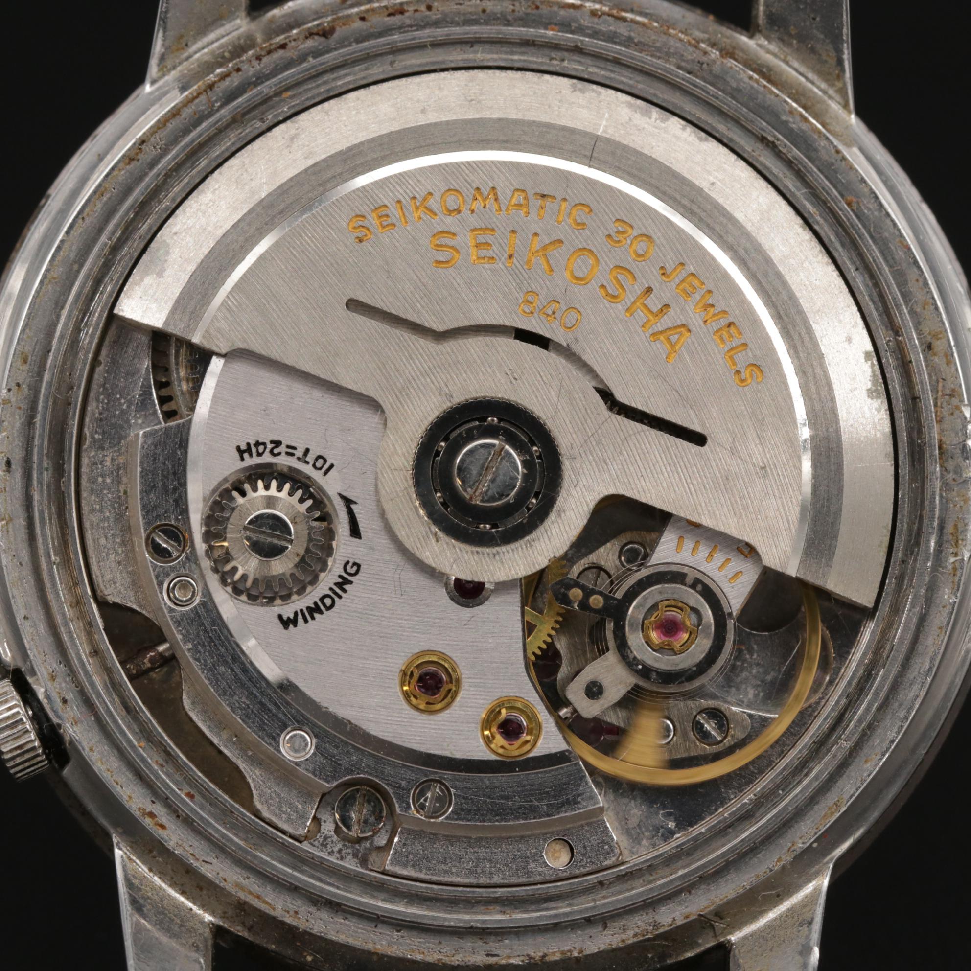 Seikomatic Slimdate Automatic Watch, Circa 1964