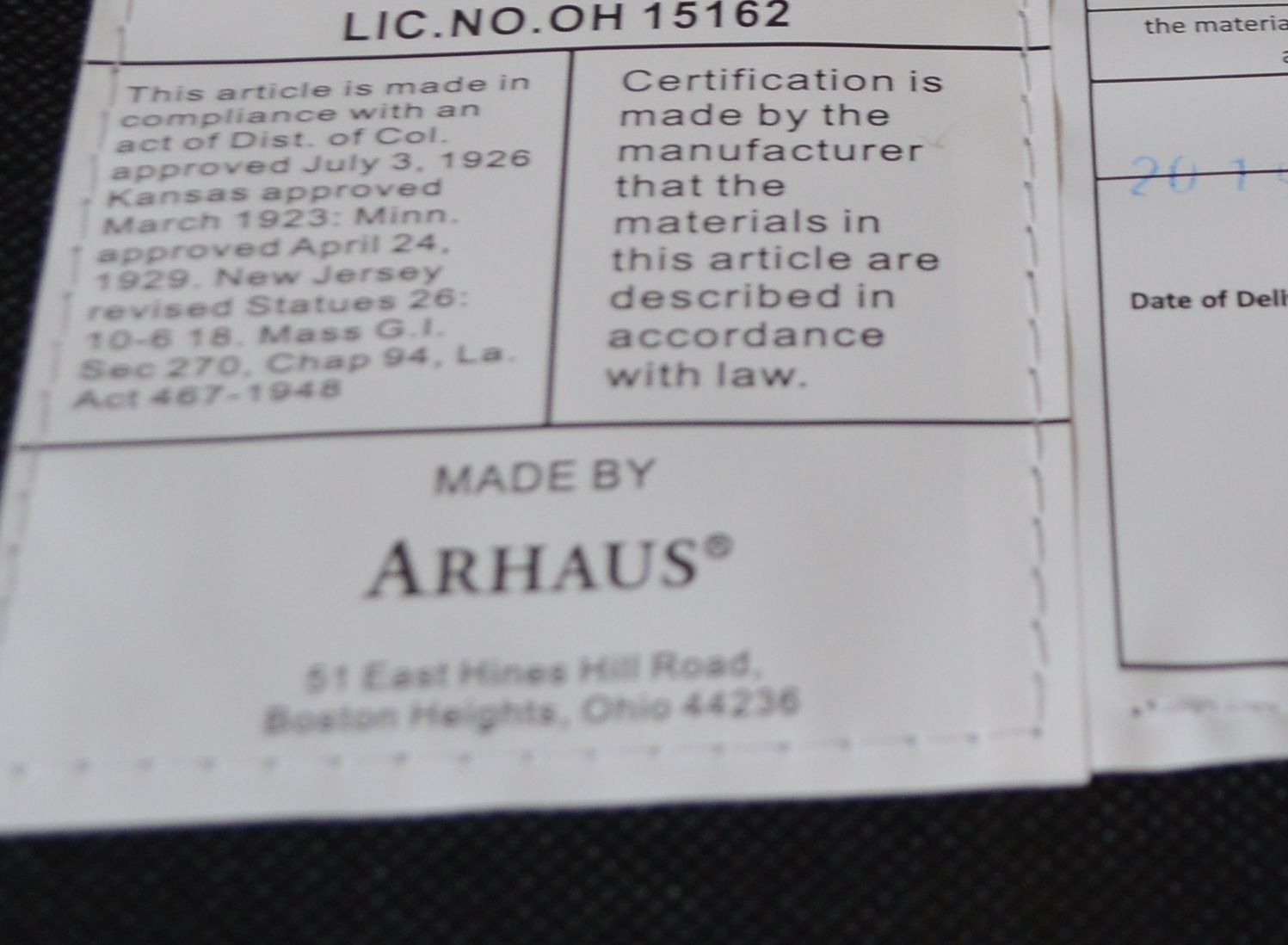 Arhaus "Fallyn" Linen Dining Armchairs