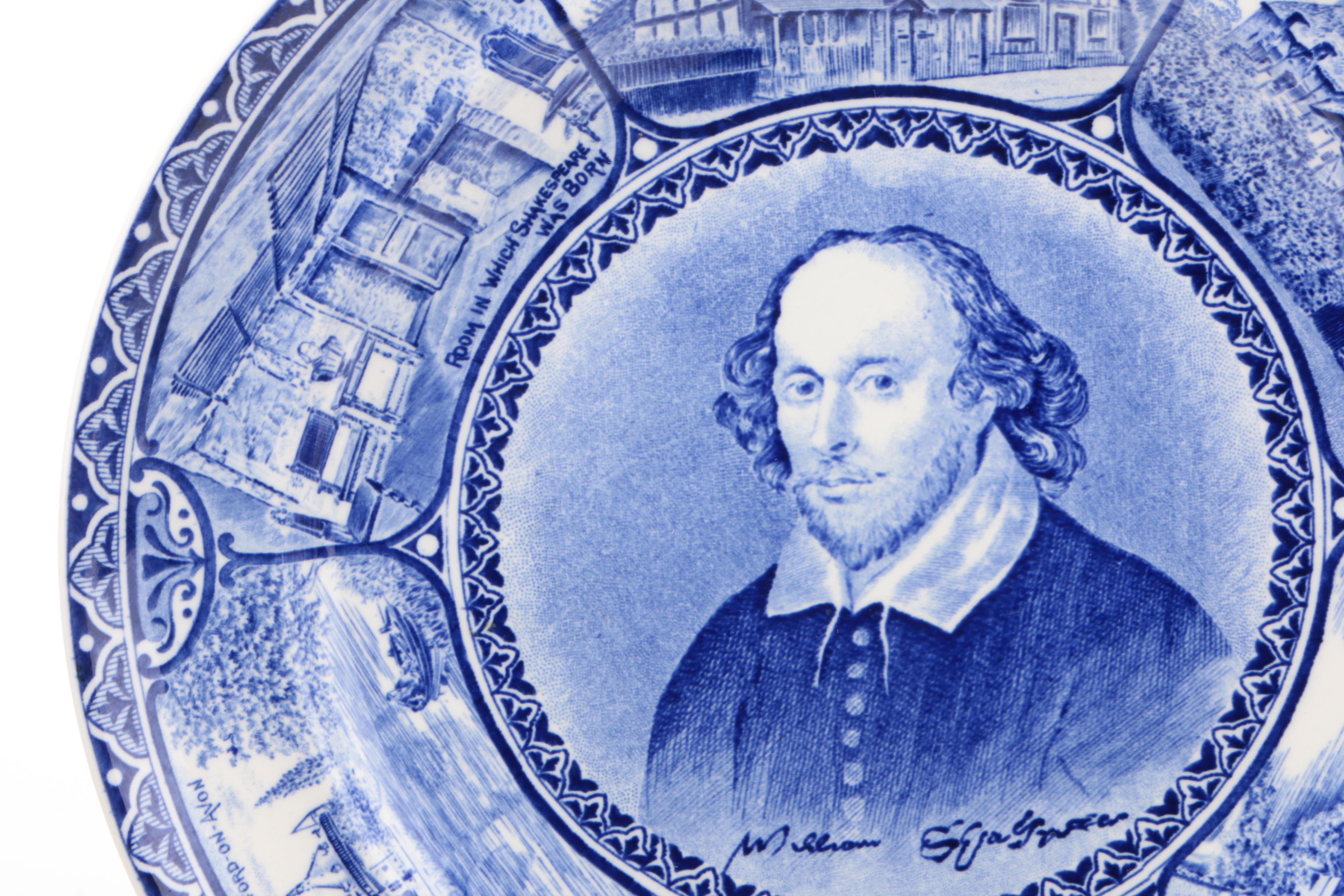 Johnson Bros "Historic America" and Other Blue Transferware Plates