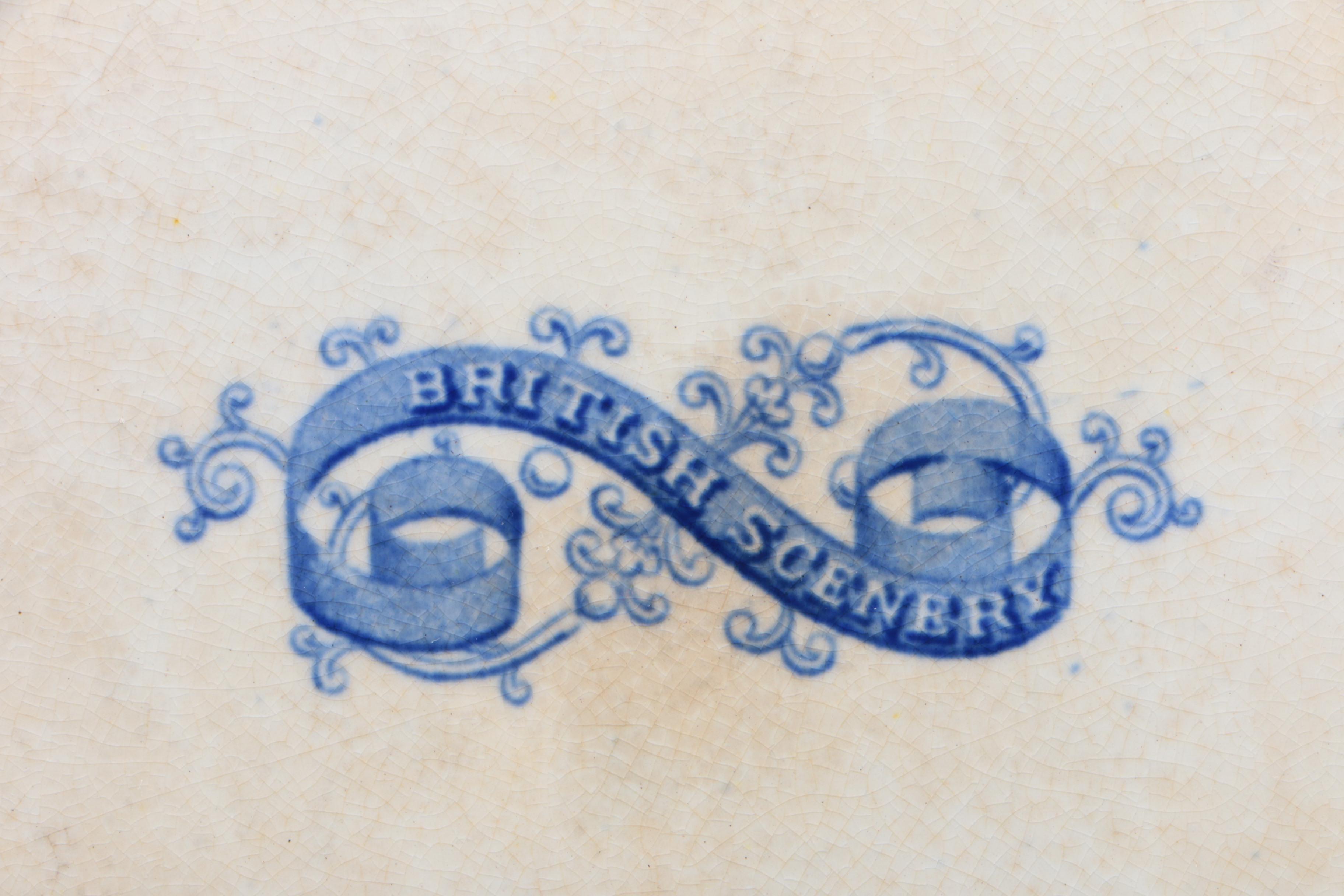 Johnson Bros "Historic America" and Other Blue Transferware Plates